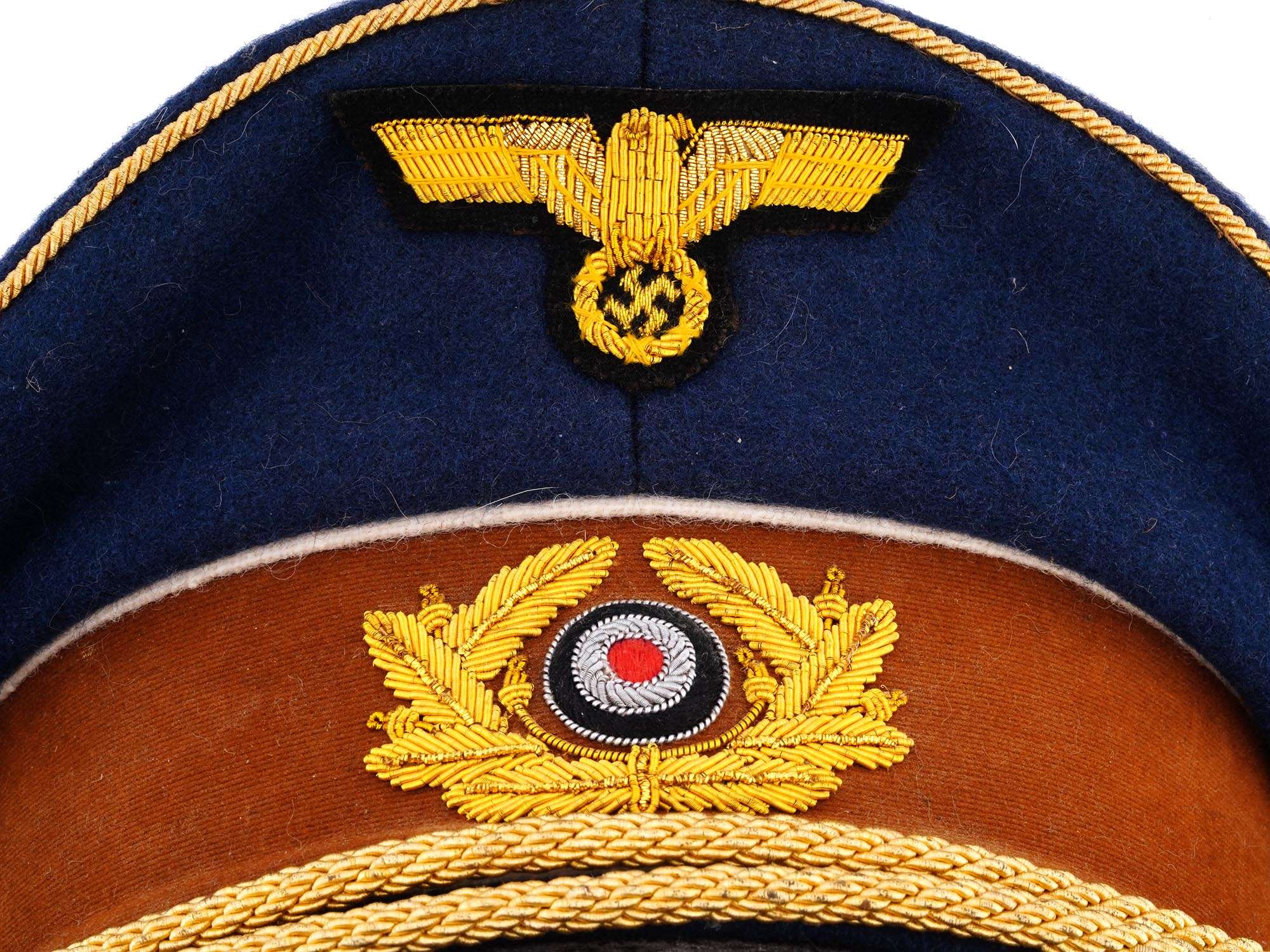 WWII NAZI GERMAN THIRD REICH POLITICAL VISOR CAP PIC-7