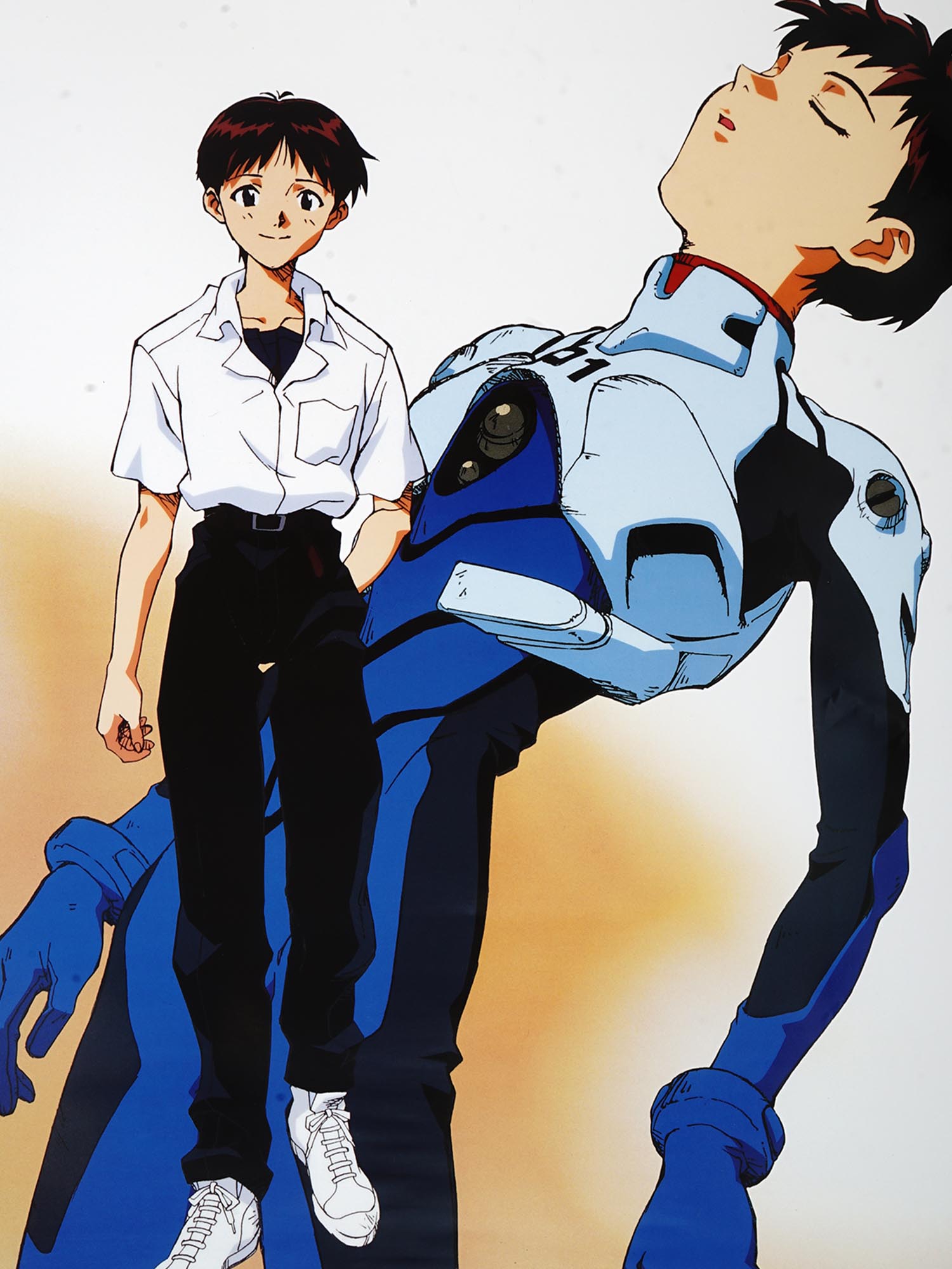 ORIGINAL JAPAN NEON GENESIS EVANGELION ANIME POSTER PIC-1