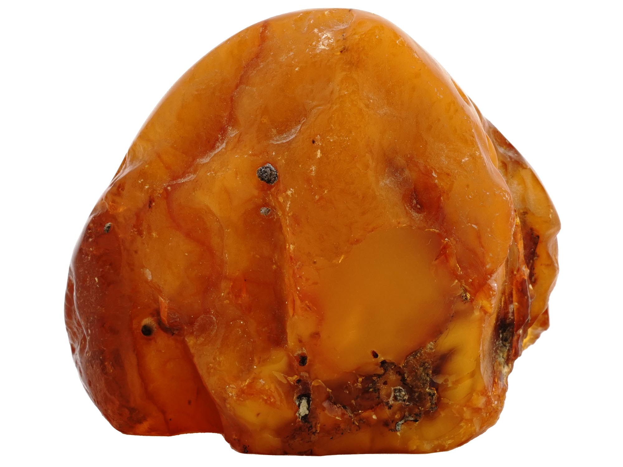 LARGE RAW NATURAL BALTIC AMBER STONE PIC-1