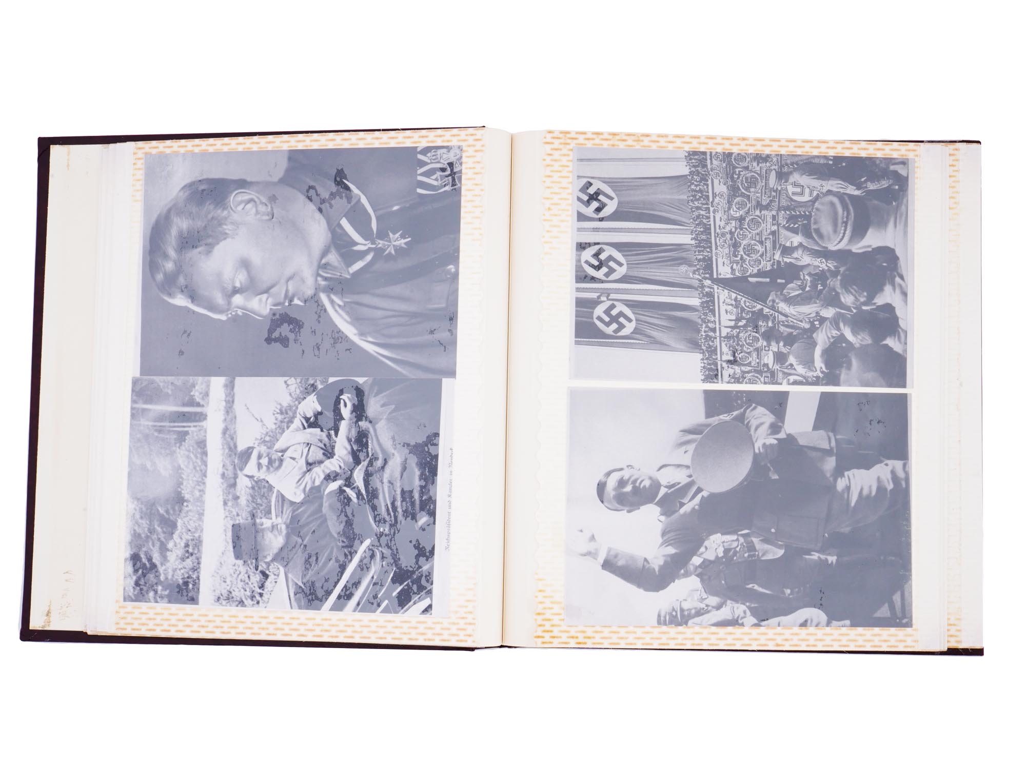 WWII NAZI GERMAN THIRD REICH PHOTO ALBUM WITH PICTURES PIC-2