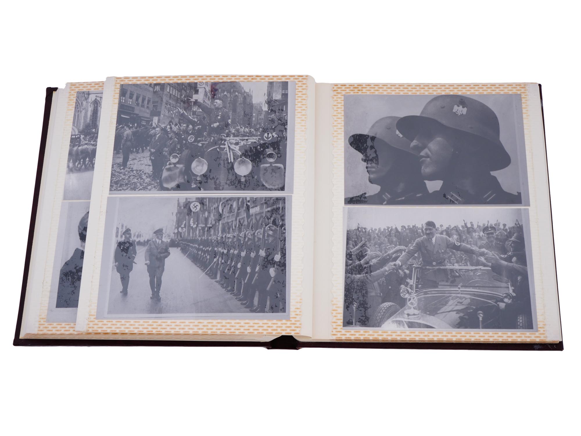 WWII NAZI GERMAN THIRD REICH PHOTO ALBUM WITH PICTURES PIC-3