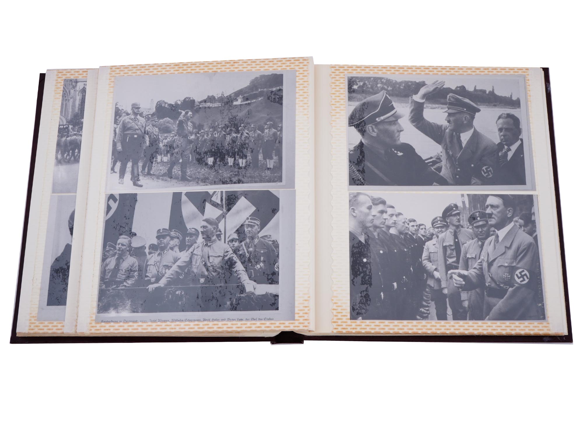 WWII NAZI GERMAN THIRD REICH PHOTO ALBUM WITH PICTURES PIC-4