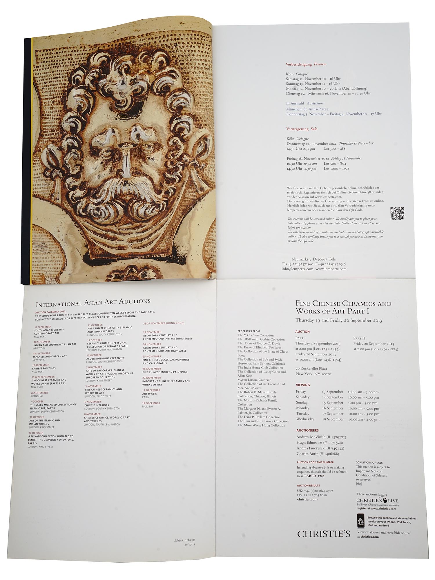 GROUP OF AMERICAN EUROPEAN ART AUCTION CATALOGS PIC-4