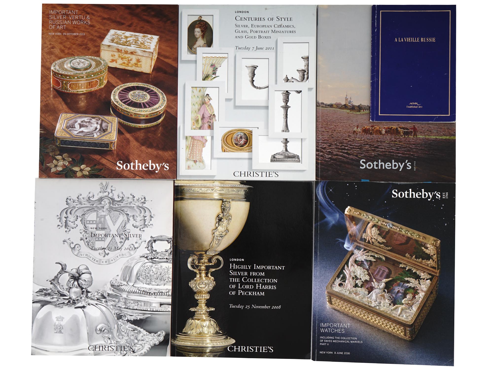 COLLECTION OF AMERICAN DECOR ART AUCTION CATALOGS PIC-1