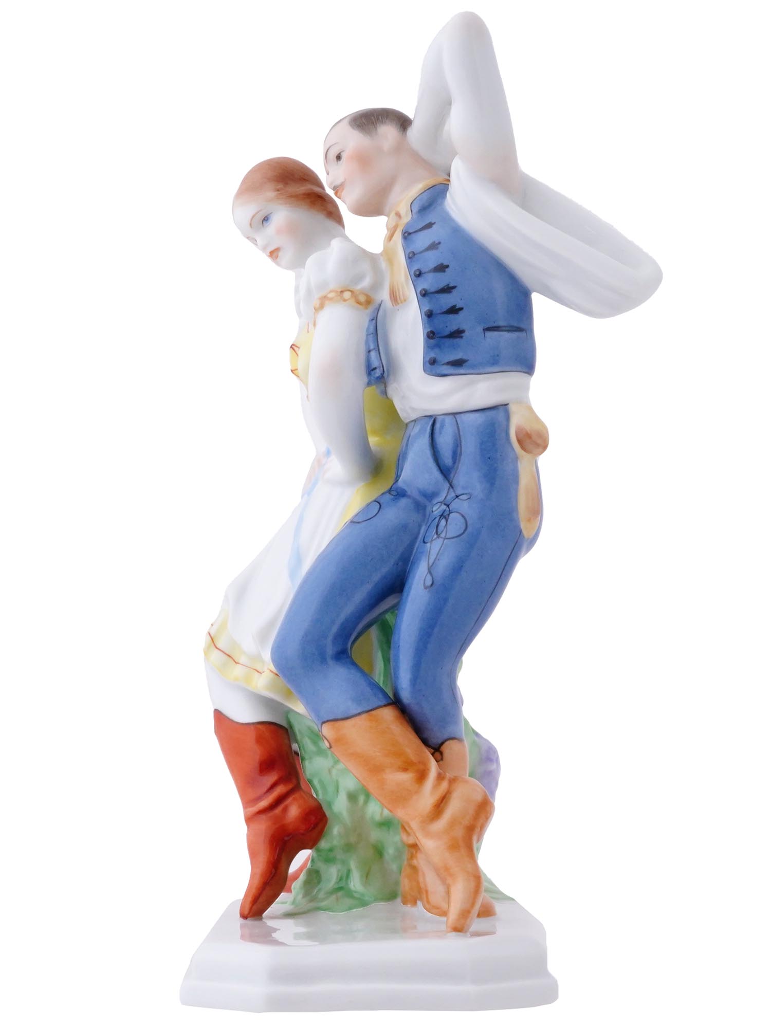 HEREND HVNGARY COUPLE OF DANCERS PORCELAIN FIGURE PIC-2