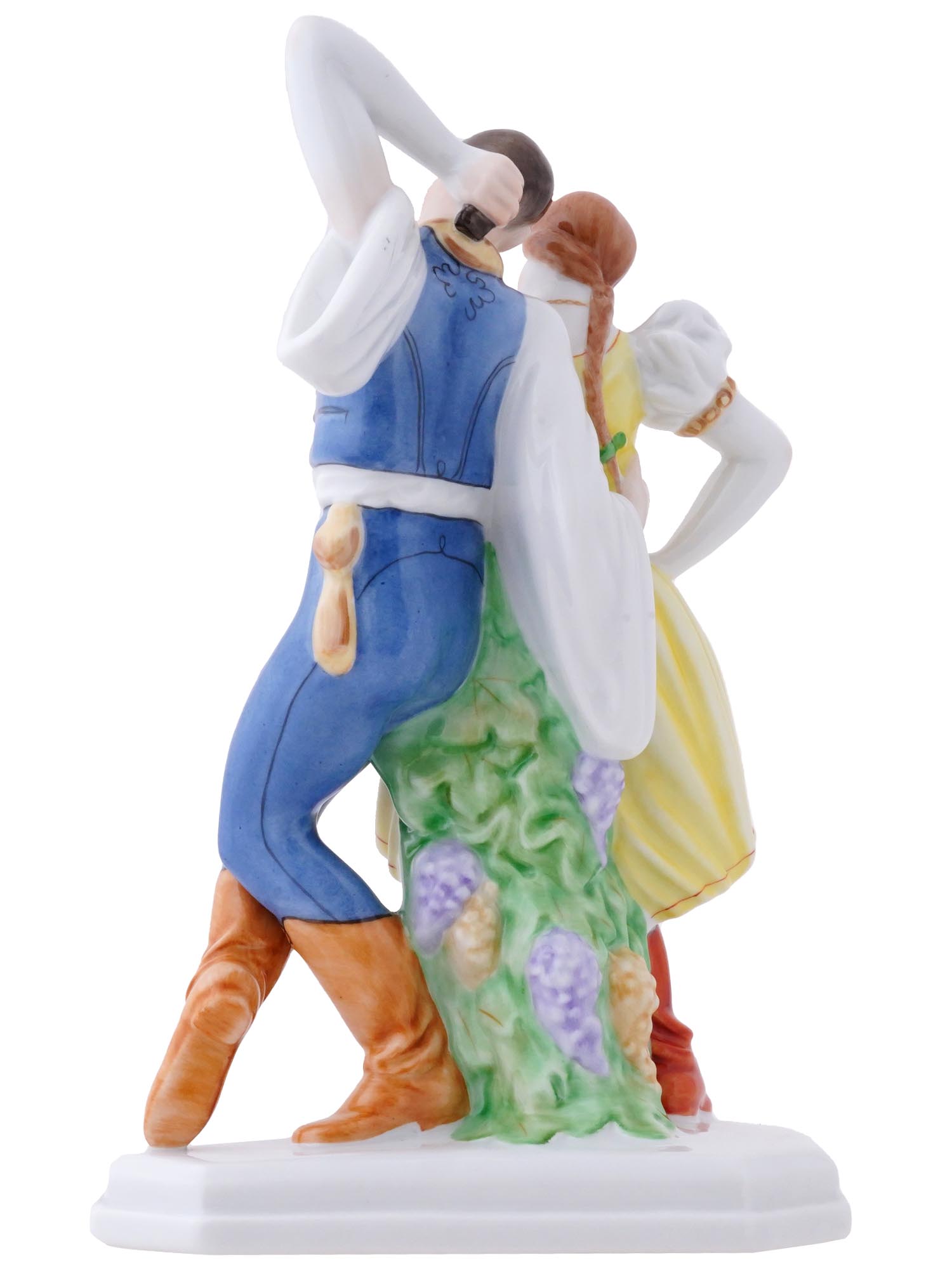 HEREND HVNGARY COUPLE OF DANCERS PORCELAIN FIGURE PIC-3