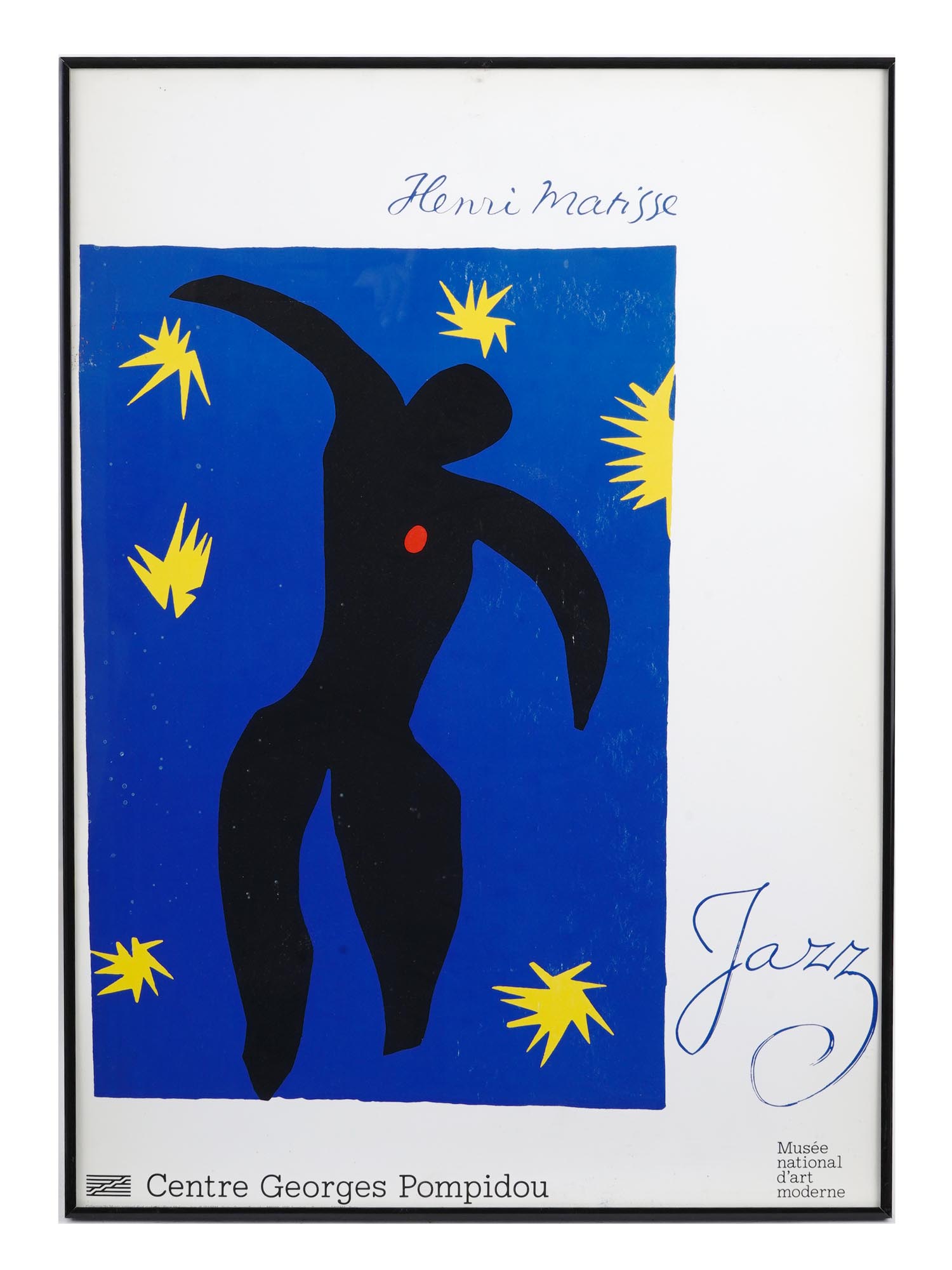 1985 HENRI MATISSE CENTRE POMPIDOU EXHIBITION POSTER PIC-0