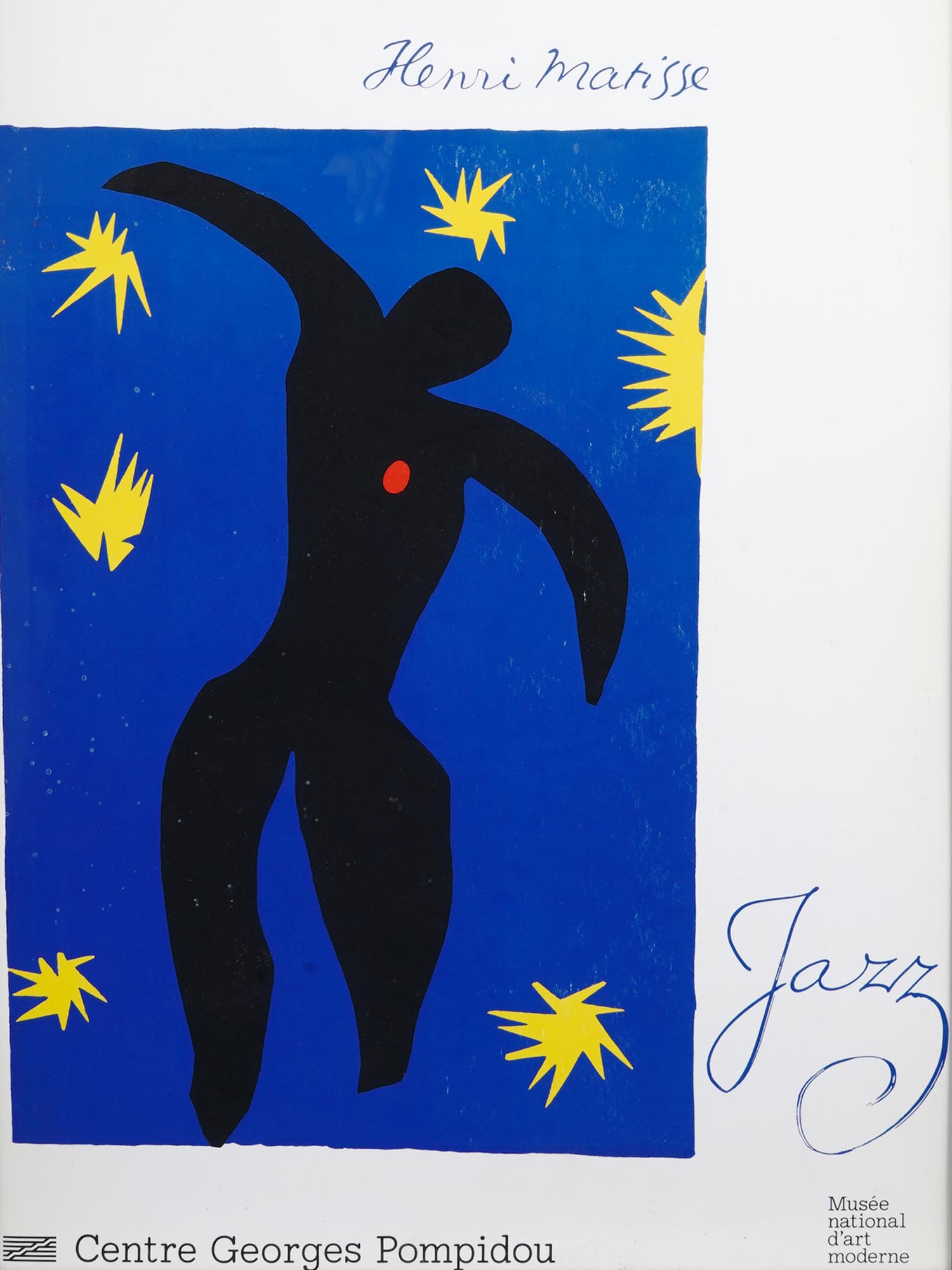 1985 HENRI MATISSE CENTRE POMPIDOU EXHIBITION POSTER PIC-1