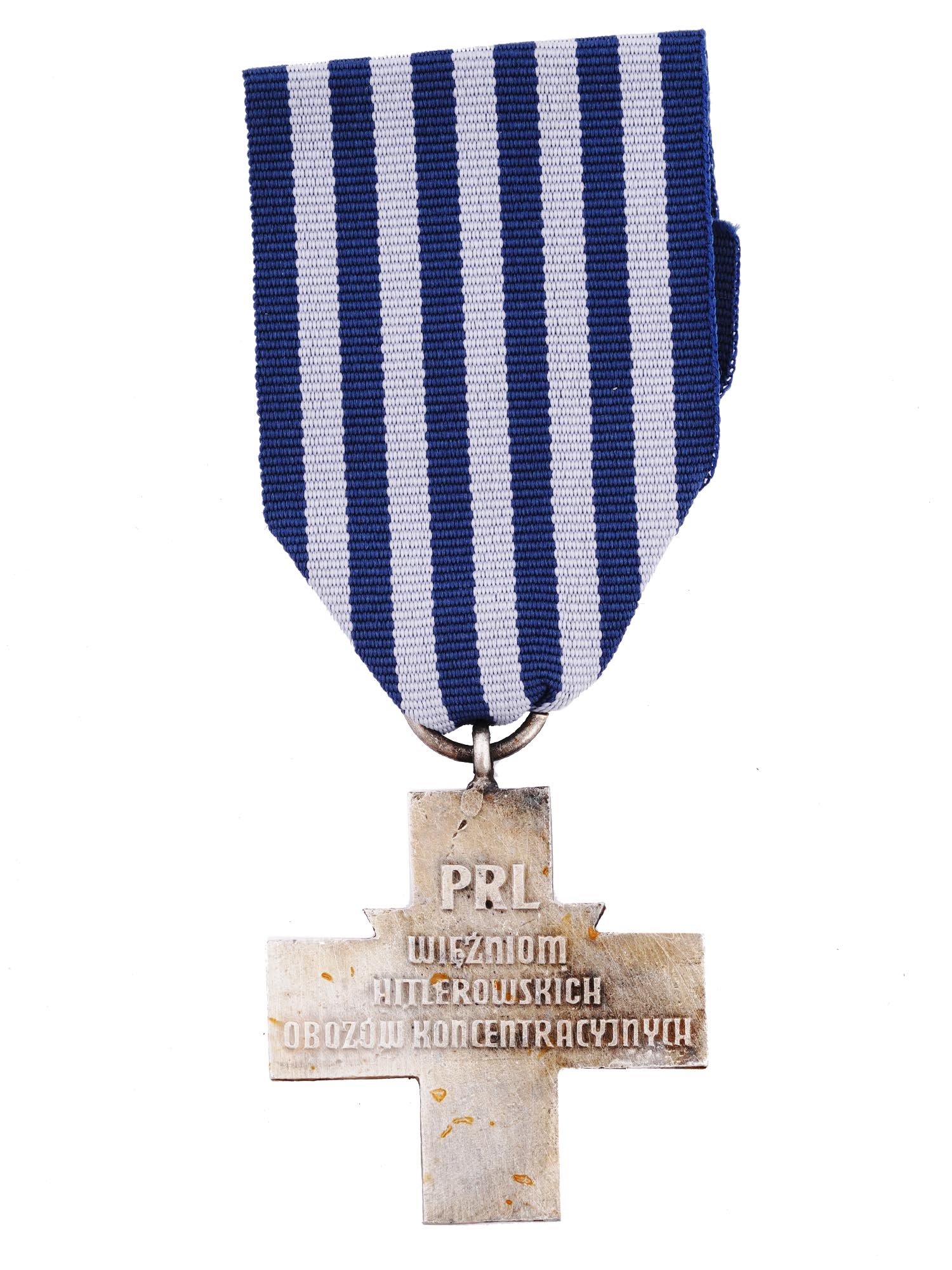 WWII POLISH AUSCHWITZ CROSS AWARD MEDAL PIC-1