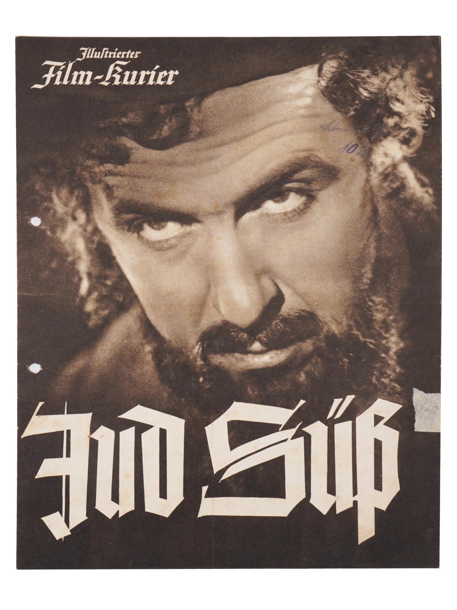 WWII GERMAN ANTI SEMITIC MOVIE PROMOTIONAL FLIER PIC-0