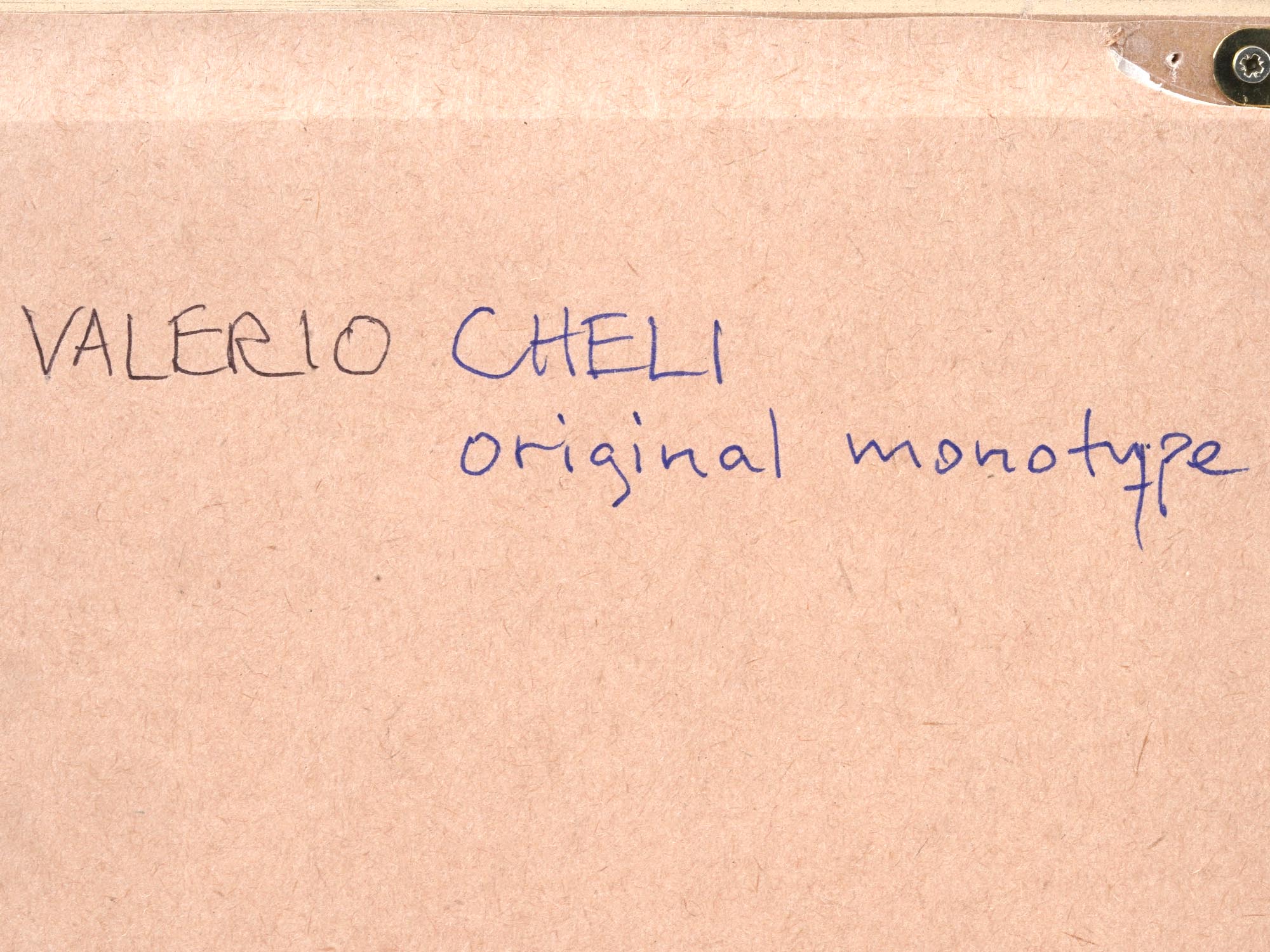 ORIGINAL ITALIAN STILL LIFE MONOTYPE BY VALERIO CHELI PIC-7