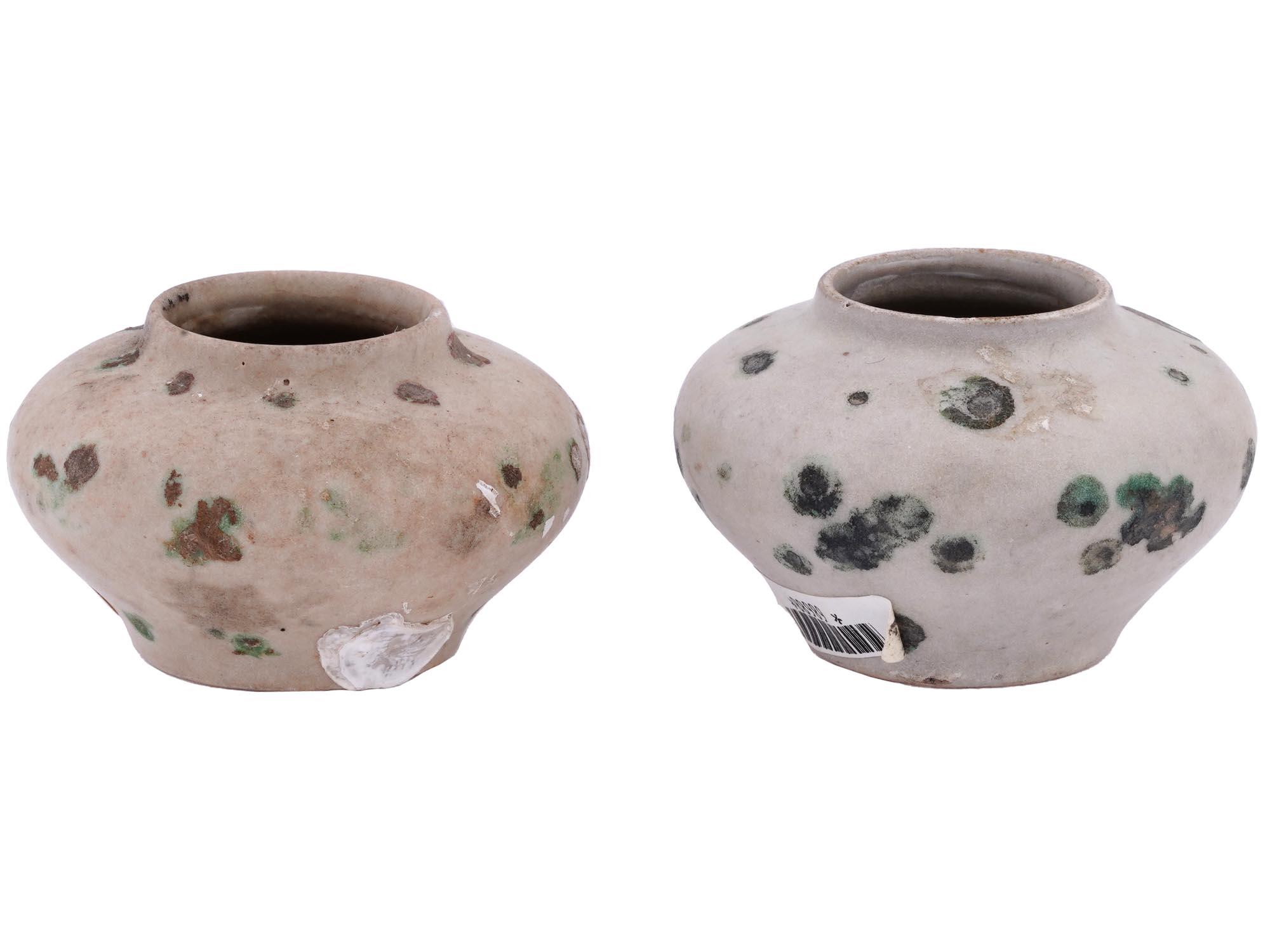 ANTIQUE VIETNAMESE HOI AN SHIPWRECK CERAMIC JARS PIC-1