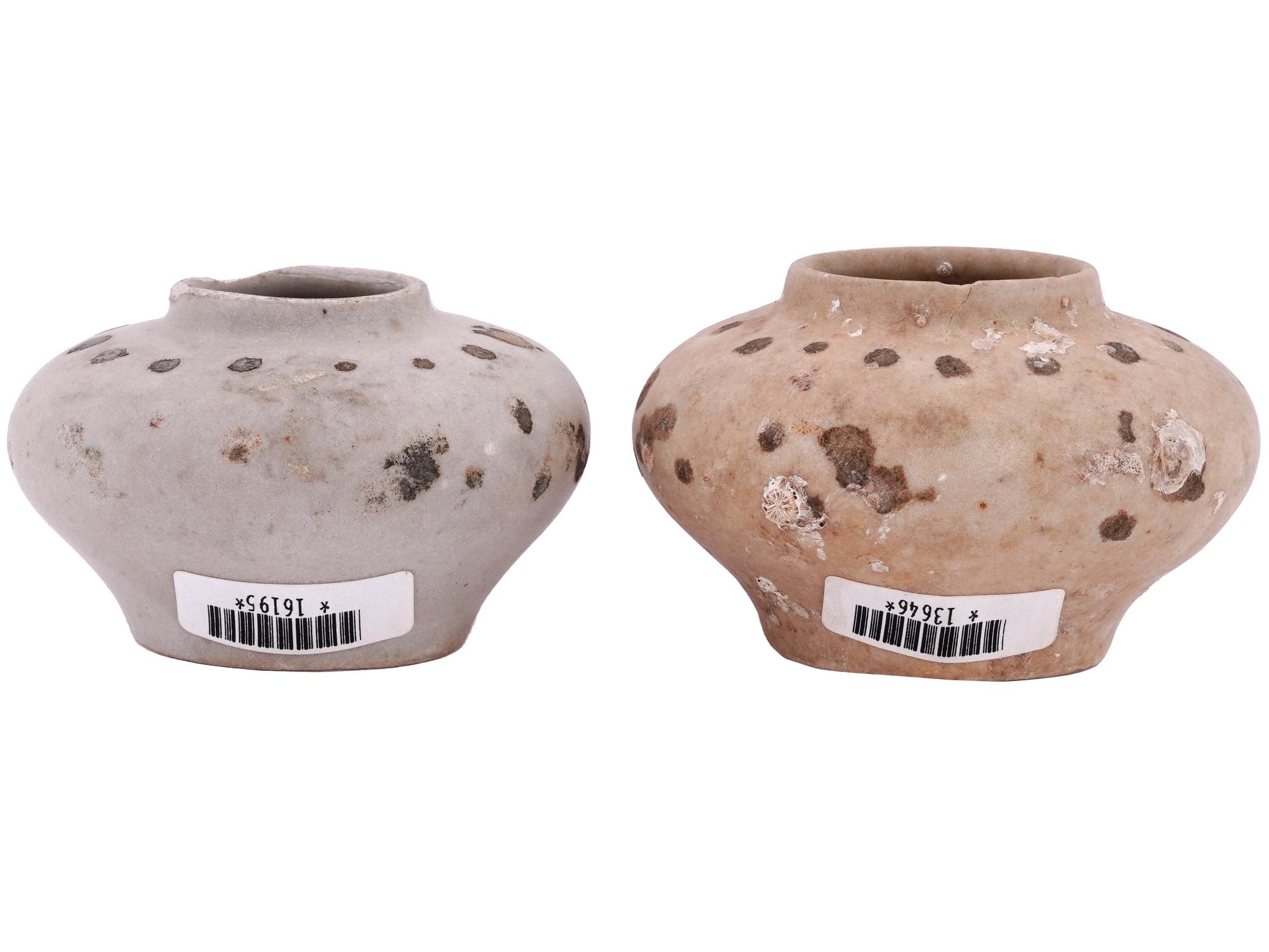 ANTIQUE VIETNAMESE HOI AN SHIPWRECK CERAMIC JARS PIC-1