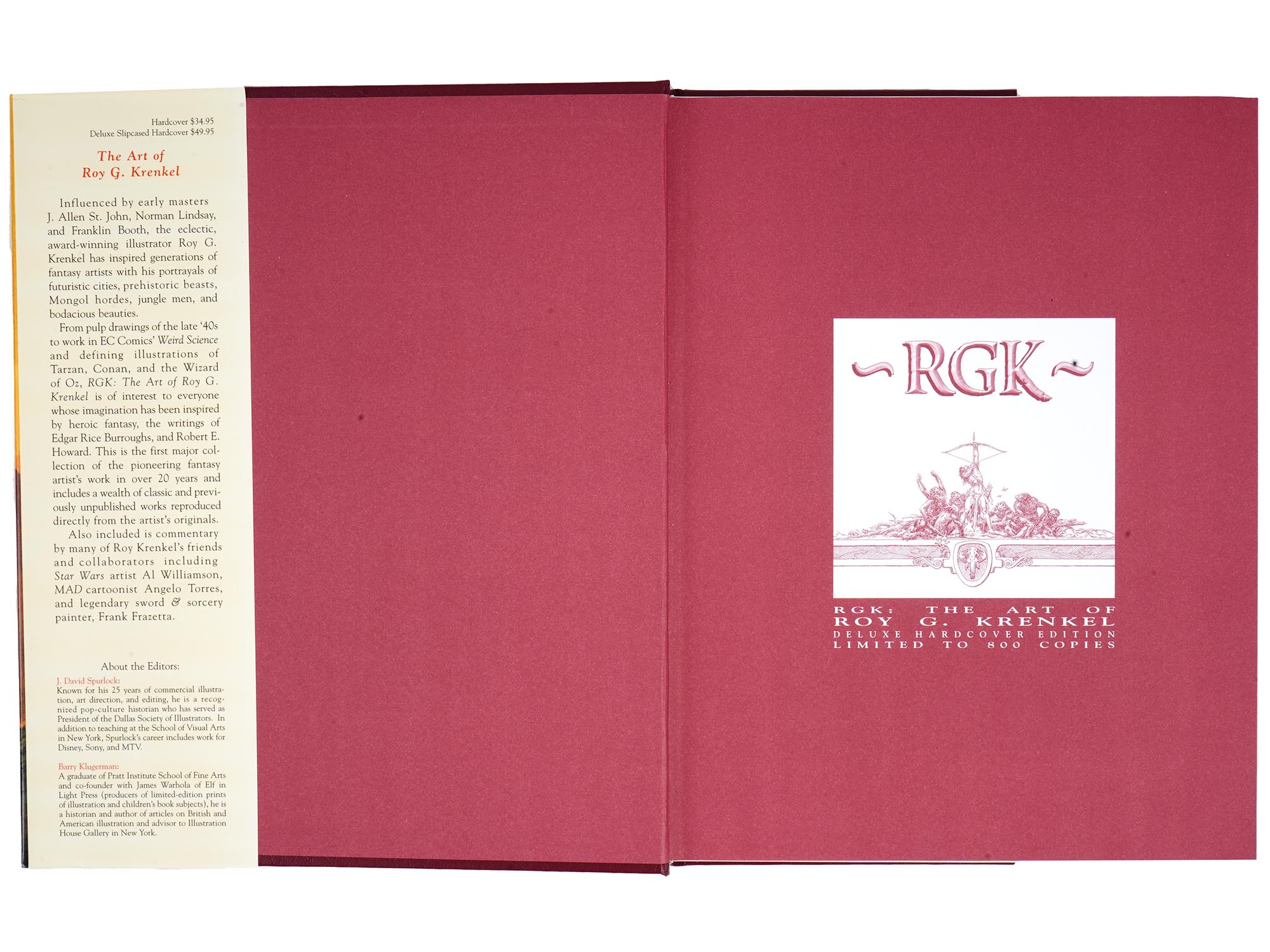 LIMITED EDITION BOOKS ILLUSTRATED BY ROY KRENKEL PIC-4