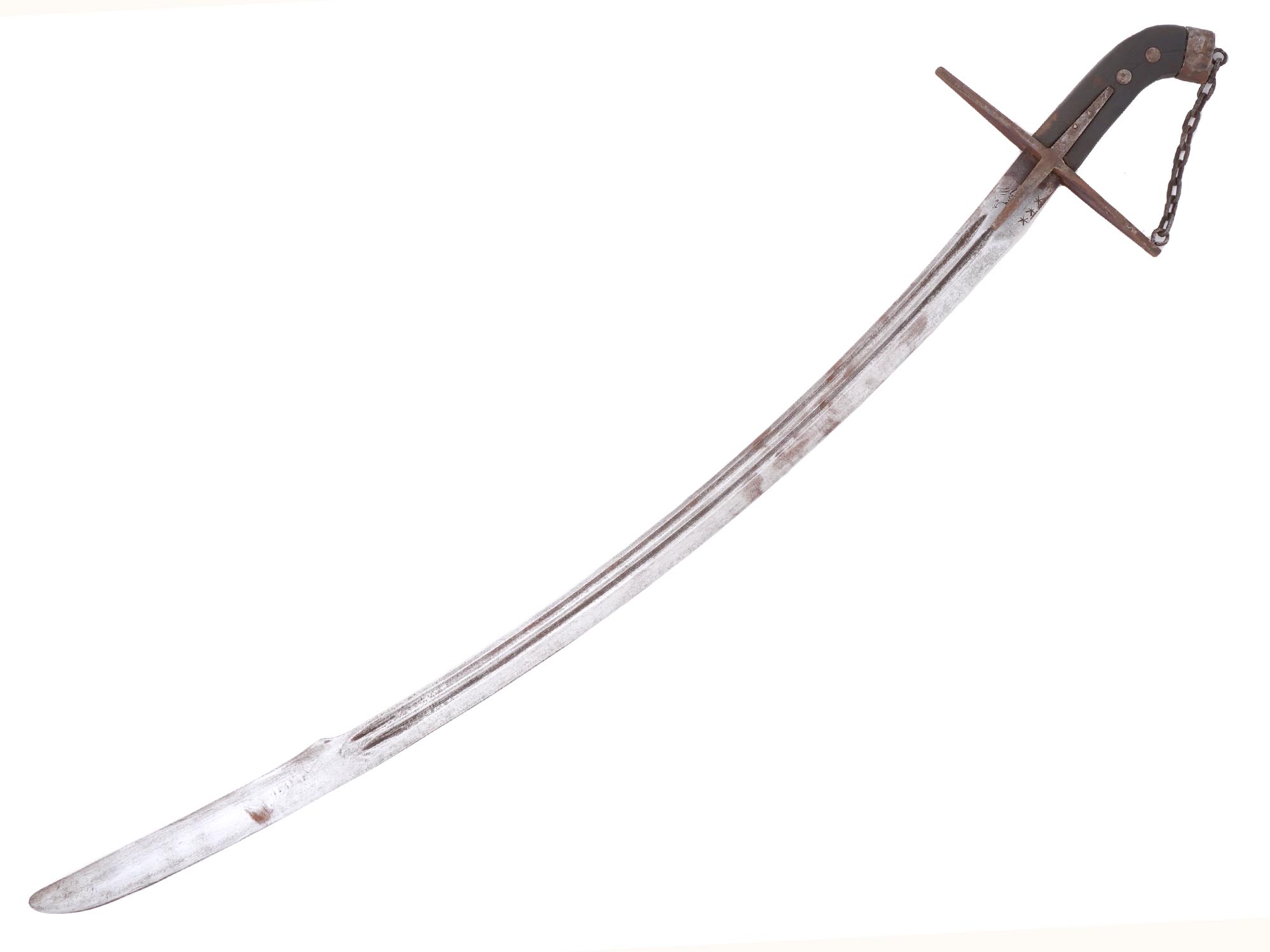 POLISH HUSSARS BLACK SABER KARABELA SWORD PIC-1