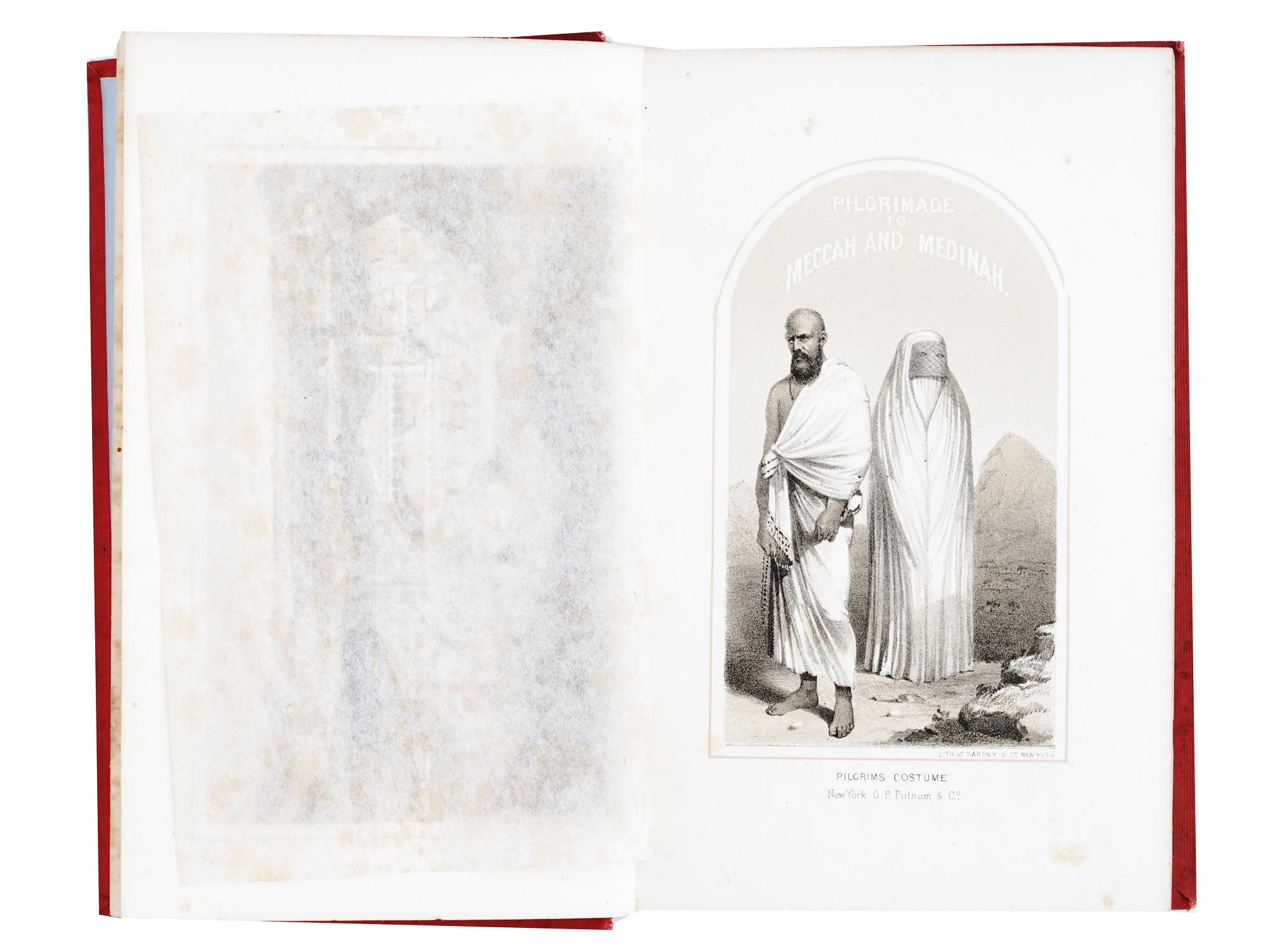 1856 BOOK BURTONS PILGRIMAGE TO MEDINAH AND MECCAH PIC-5