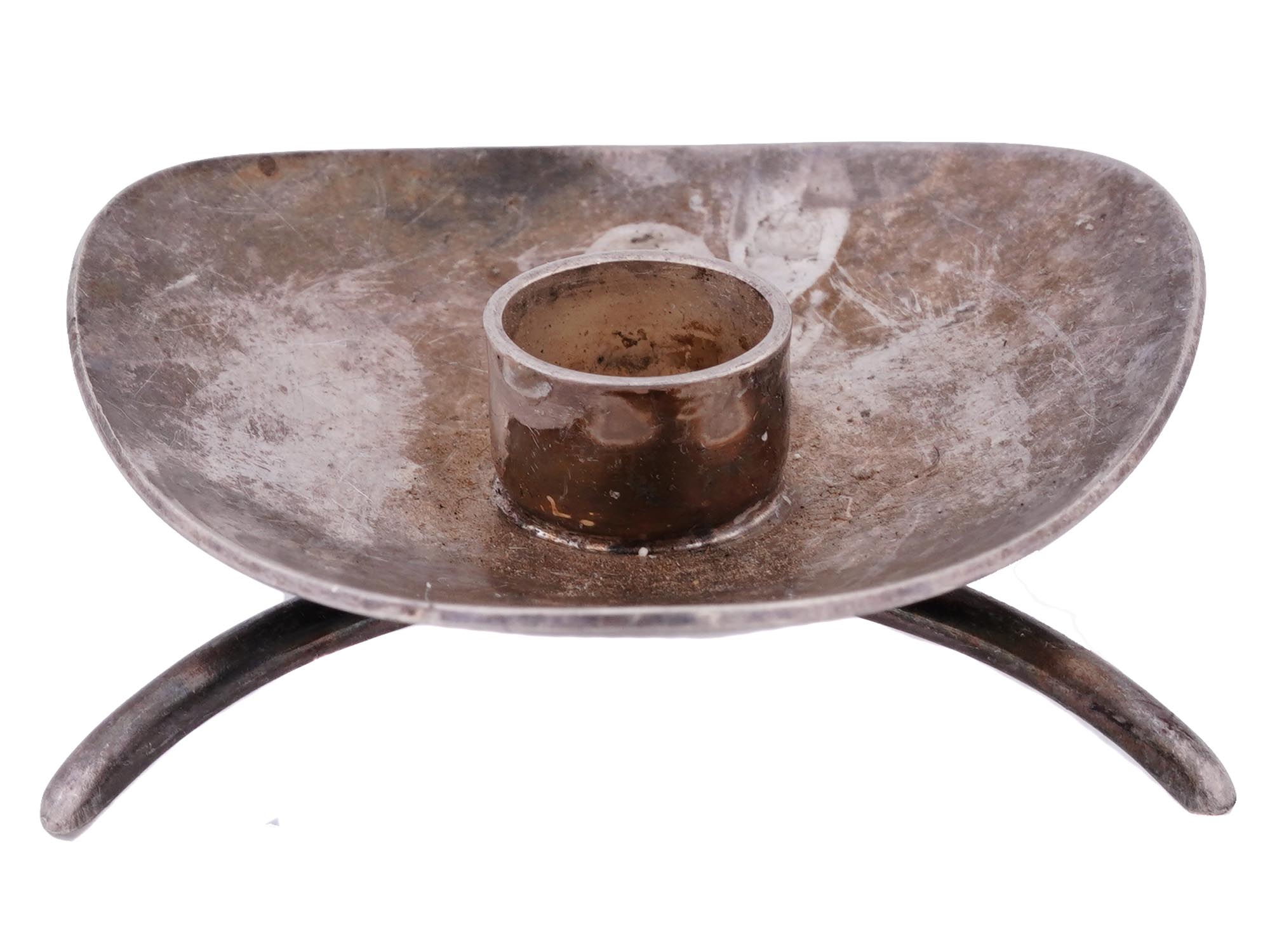 COHR ATLA DENMARK SILVER PLATED CANDLE HOLDERS PIC-6