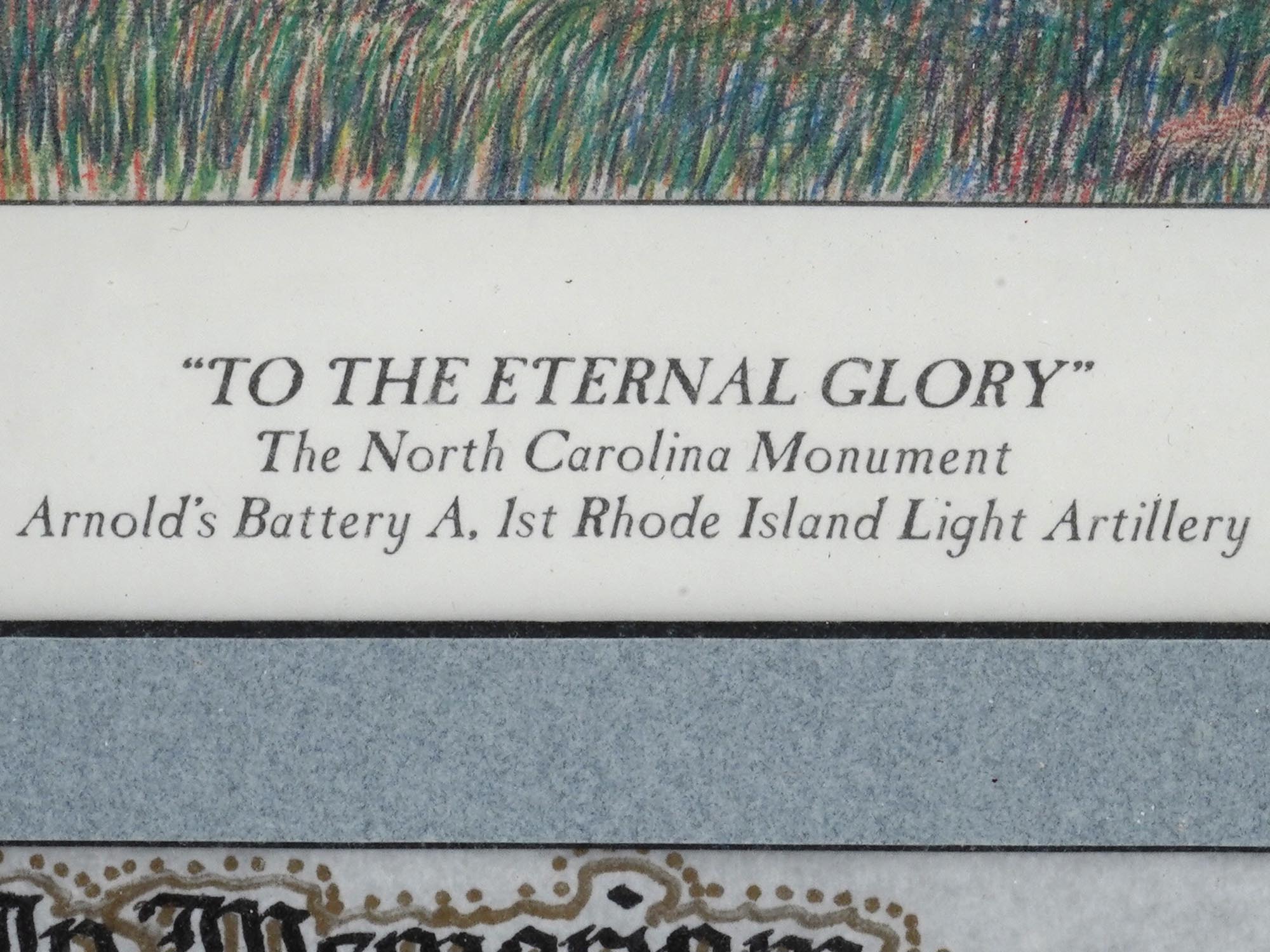 AMERICAN PRINT TO THE ETERNAL GLORY BY PAUL MARTIN PIC-4