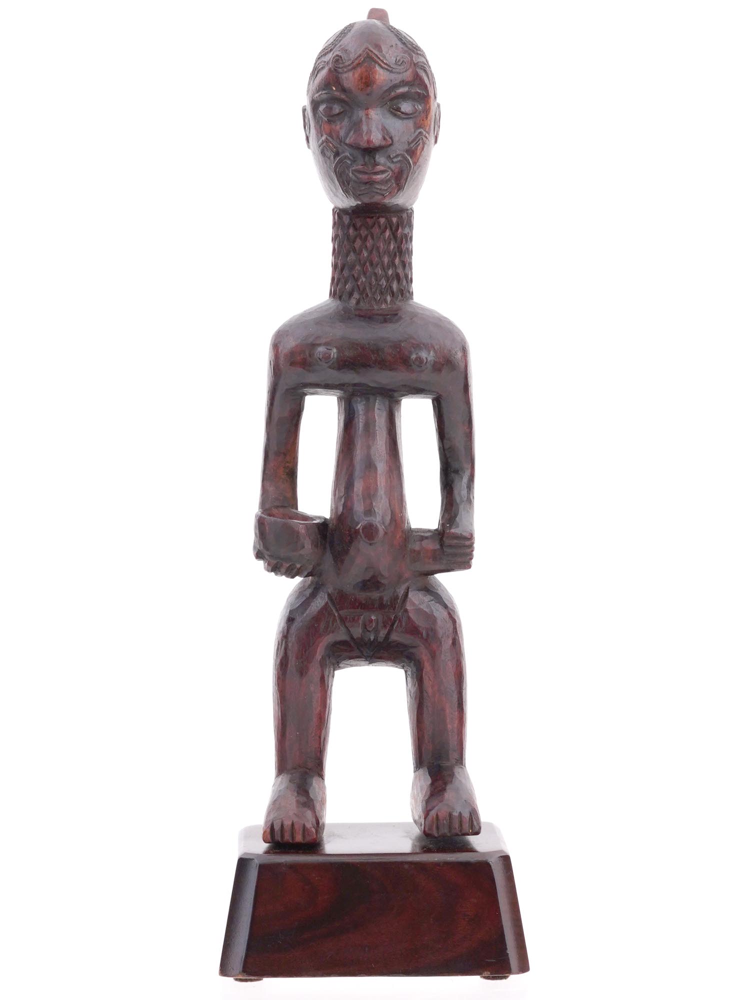 CENTRAL AFRICAN BENA LULUA PEOPLE FIGURE FROM CONGO PIC-1