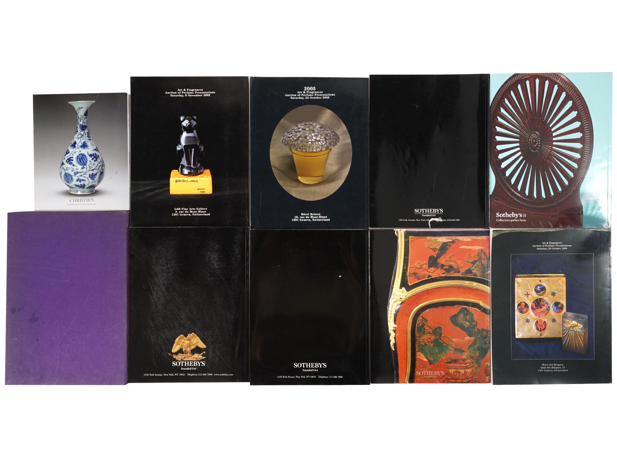 SOTHEBYS AND PERFUME PRESENTATIONS AUCTION CATALOGS PIC-2