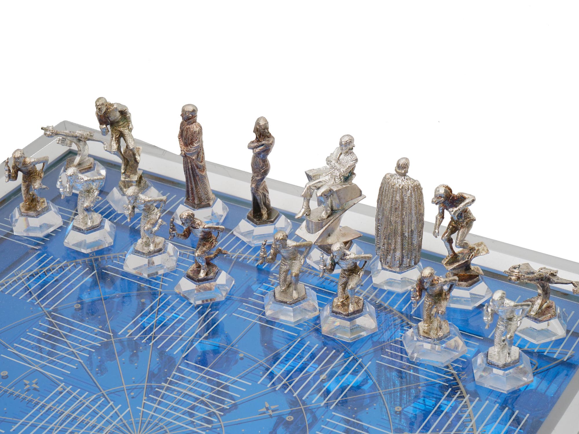 25TH ANNIVERSARY STAR TREK FRANKLIN MINT CHESS SET PIC-4