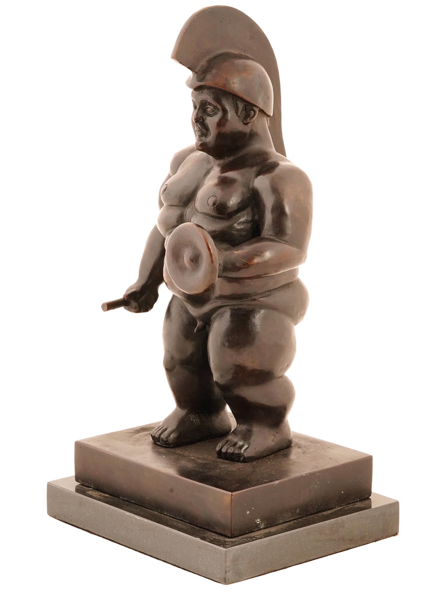 COLUMBIAN CAST BRONZE SCULPTURE BY FERNANDO BOTERO PIC-0