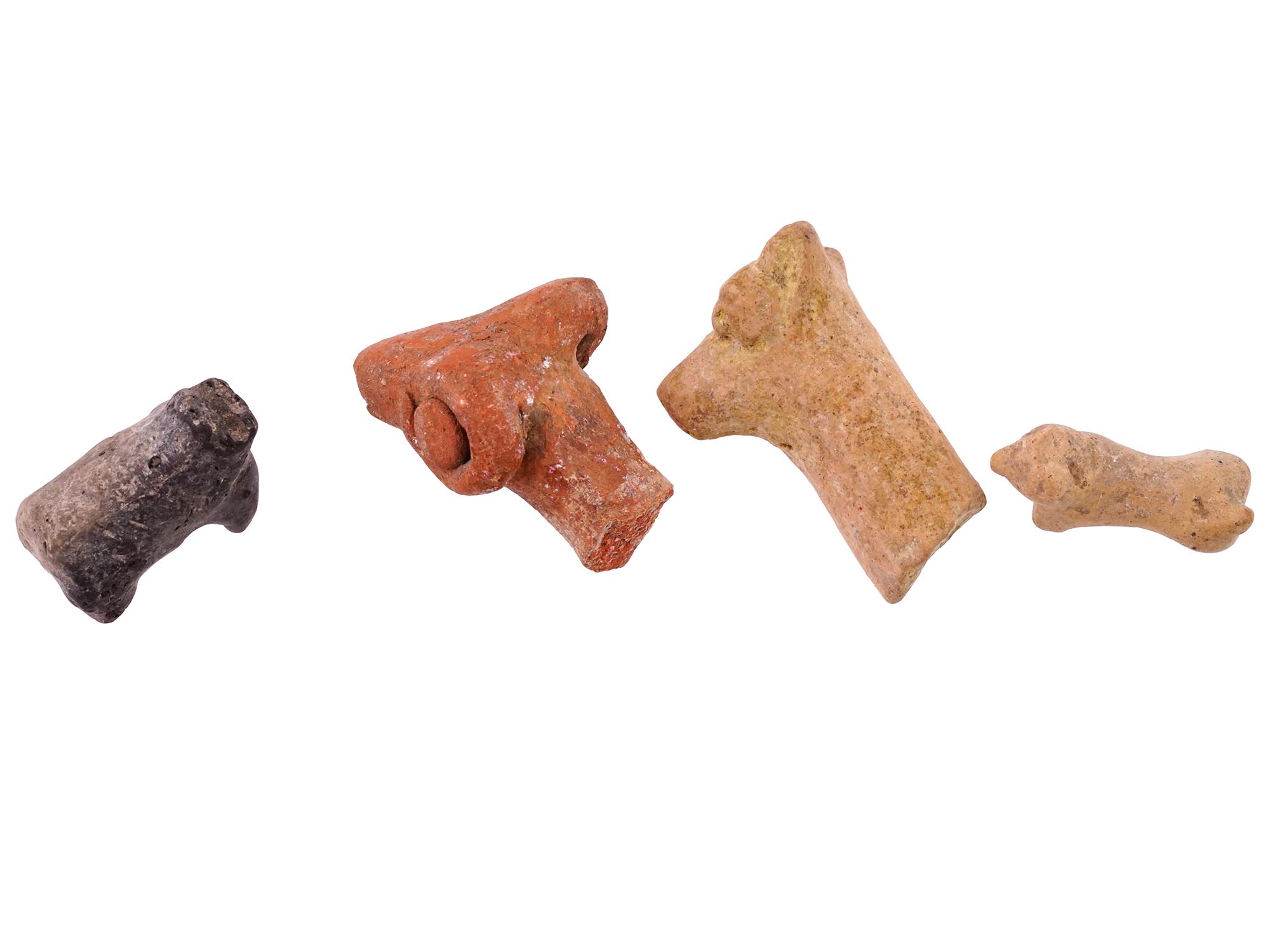 ANCIENT ROMAN HELLENISTIC CLAY TOY ANIMAL FIGURES PIC-1