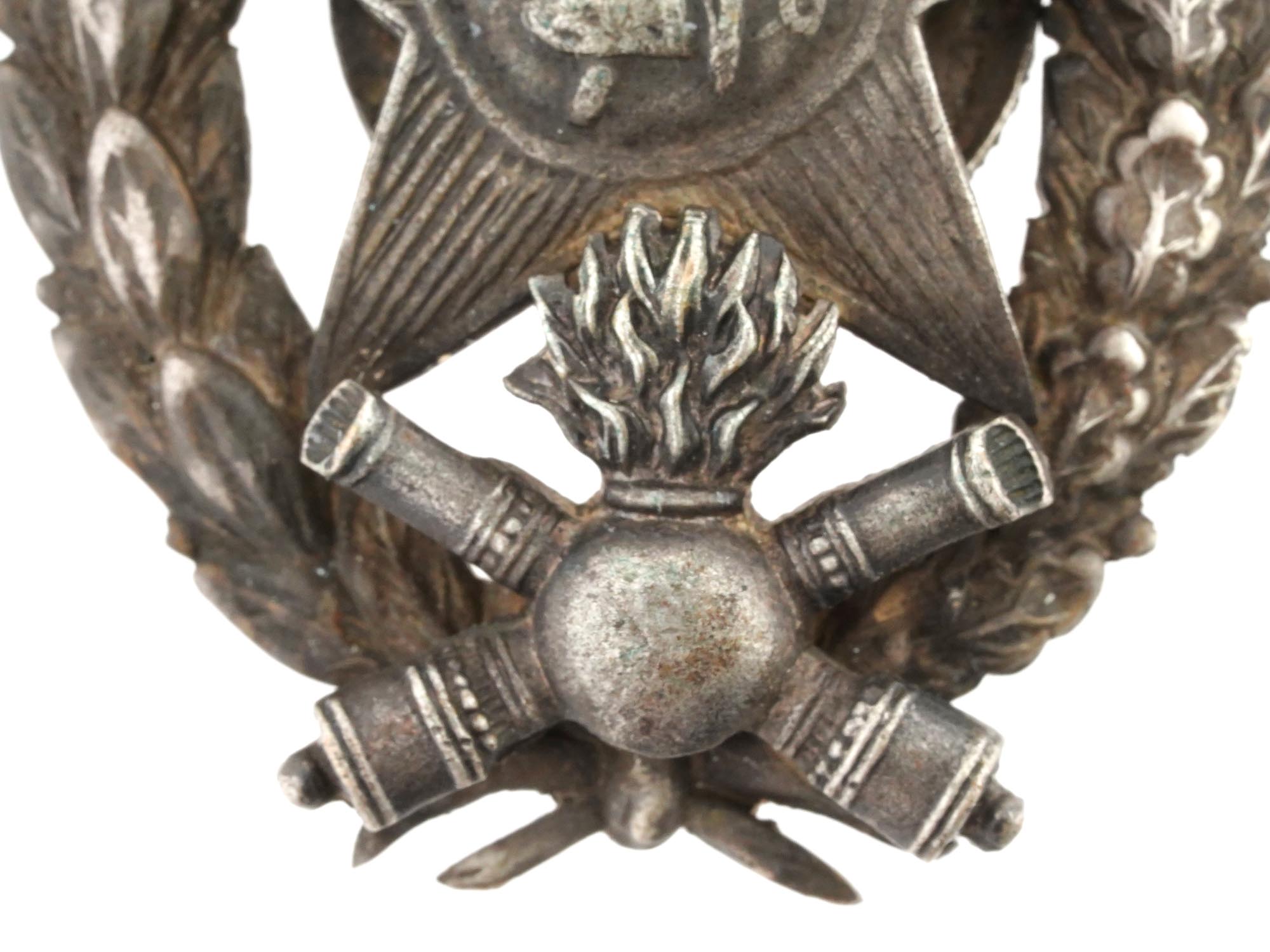 RUSSIAN RED ARMY ARTILLERY COMMANDER MILITARY BADGE PIC-6