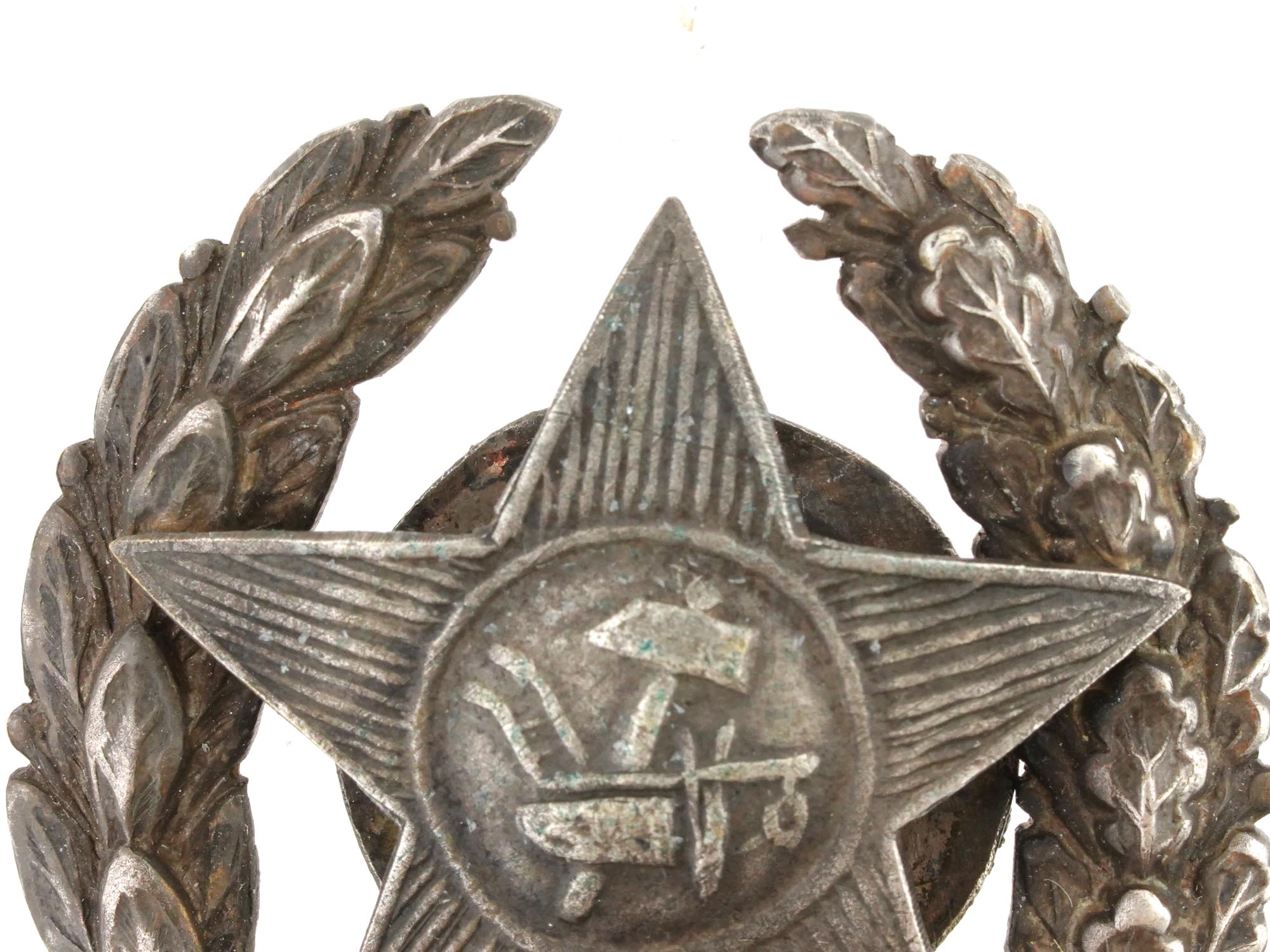 RUSSIAN RED ARMY ARTILLERY COMMANDER MILITARY BADGE PIC-5
