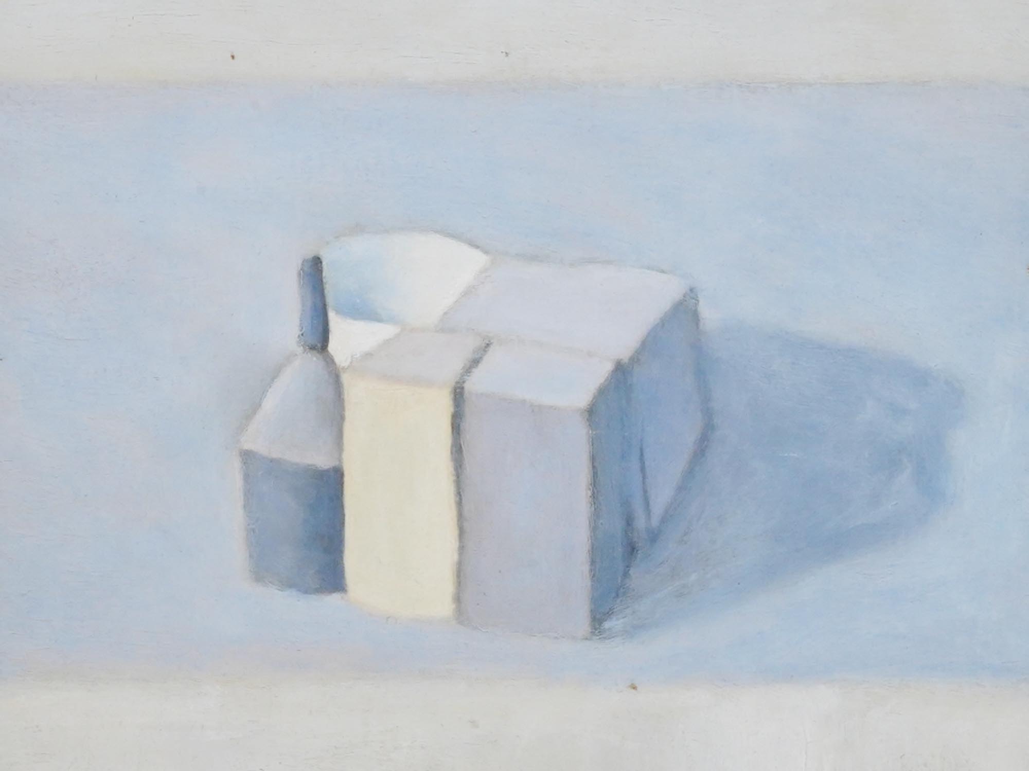 ATTR TO GIORGIO MORANDI STILL LIFE OIL PAINTING PIC-1