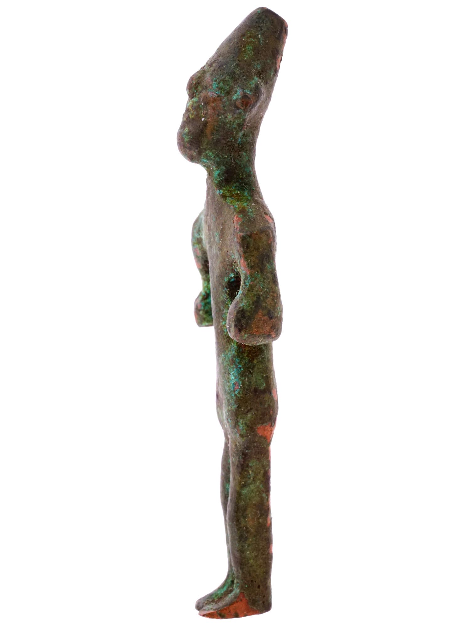 ANCIENT NEAR EAST SYRIAN CAST BRONZE IDOL OF BAAL PIC-2