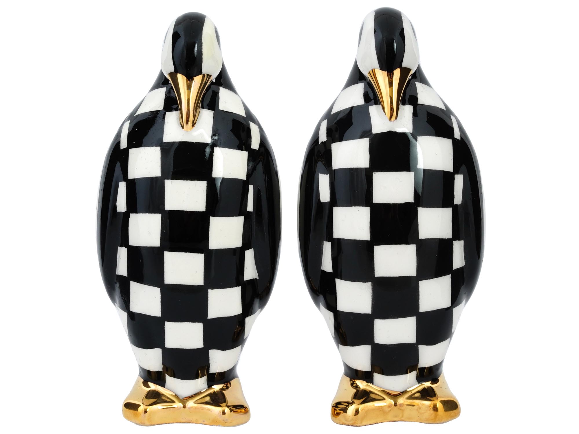 PENGUIN SALT AND PEPPER SET BY MACKENZIE-CHILDS PIC-4