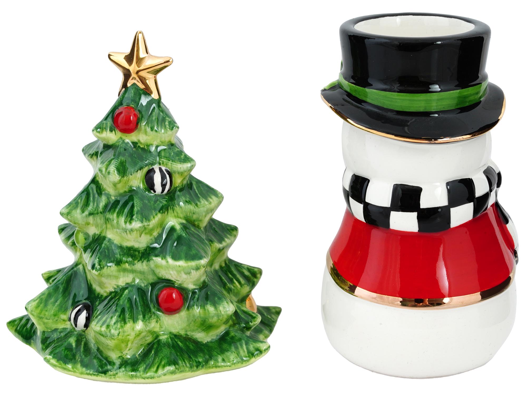 MACKENZIE CHILDS CHRISTMAS HOSTESS SET IOB PIC-3