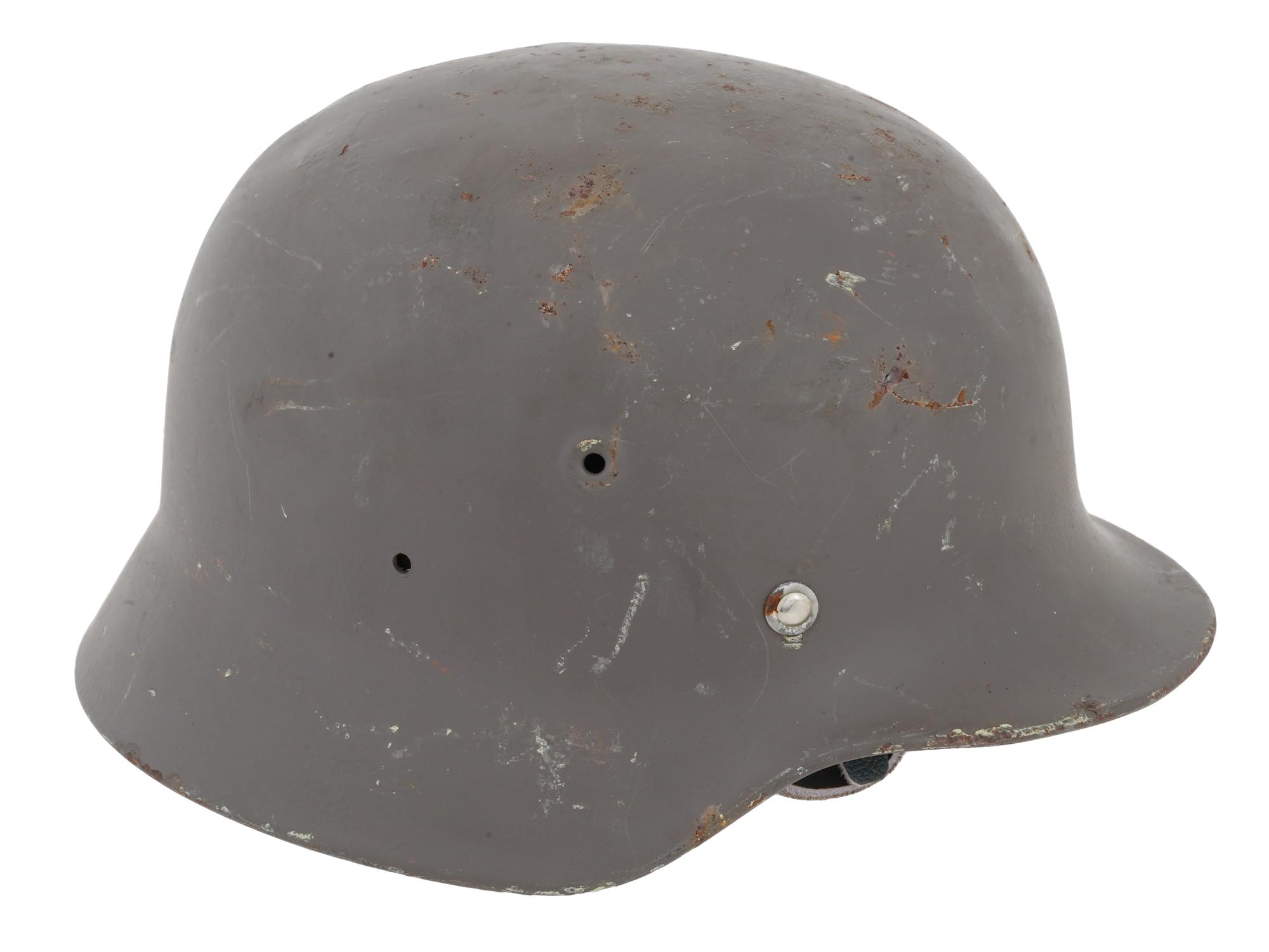 WWII NAZI GERMAN MILITARY STEEL HELMET STAHLHELM PIC-1