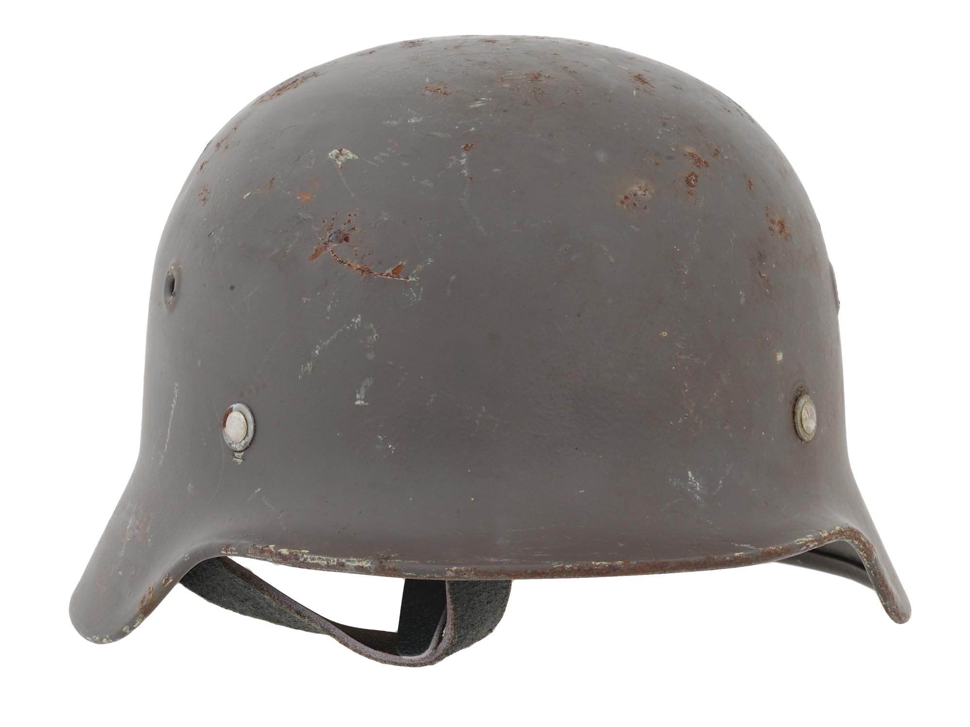 WWII NAZI GERMAN MILITARY STEEL HELMET STAHLHELM PIC-2