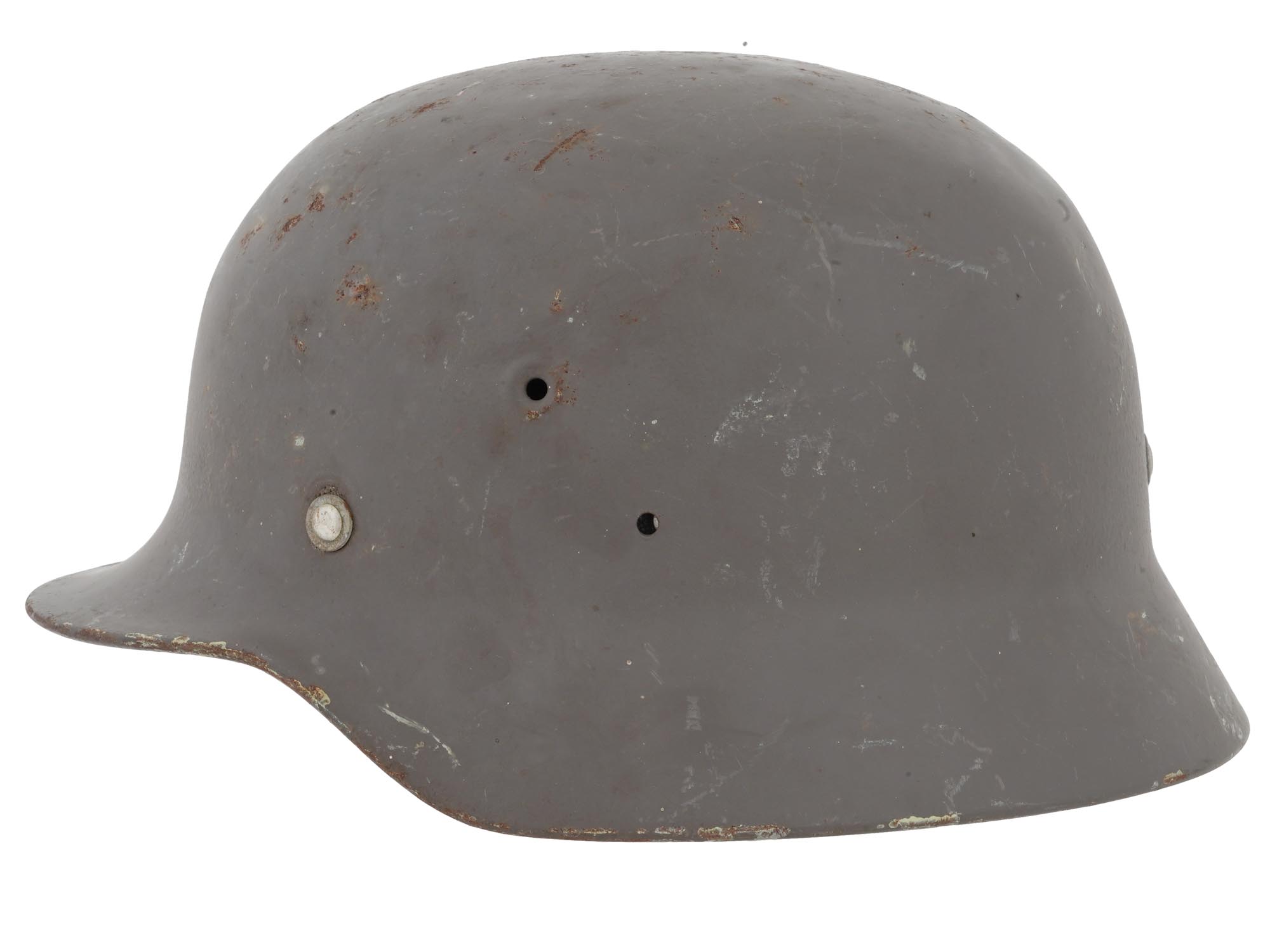 WWII NAZI GERMAN MILITARY STEEL HELMET STAHLHELM PIC-5