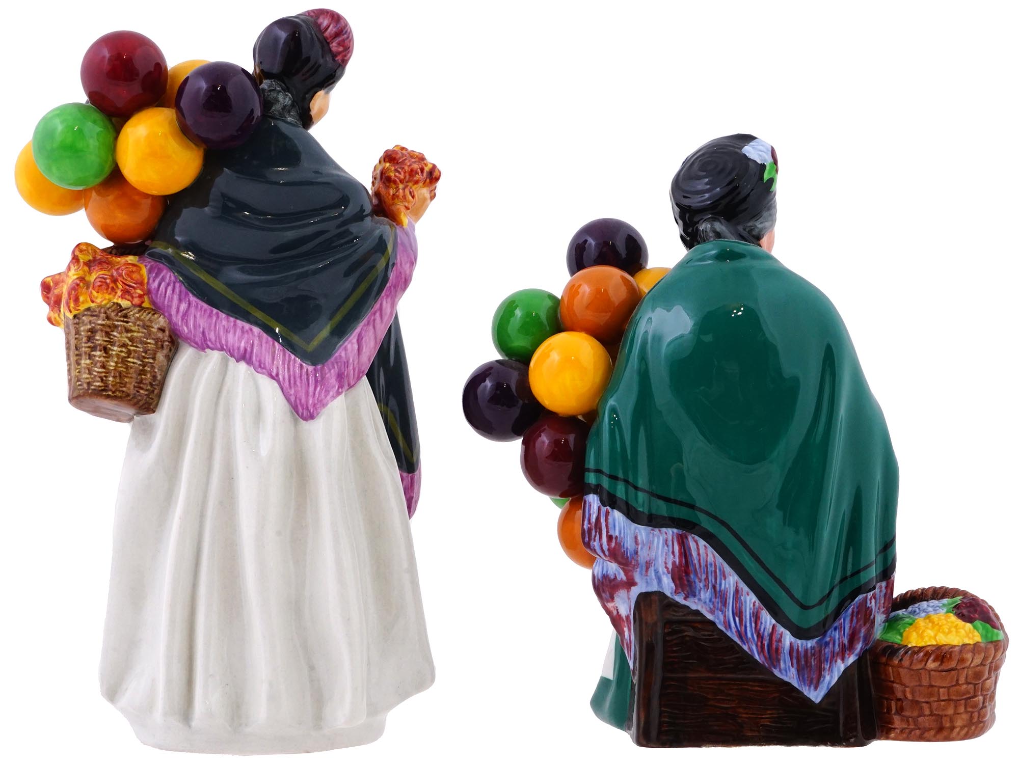 ENGLISH ROYAL DOULTON BALLOON PORCELAIN FIGURINES PIC-2