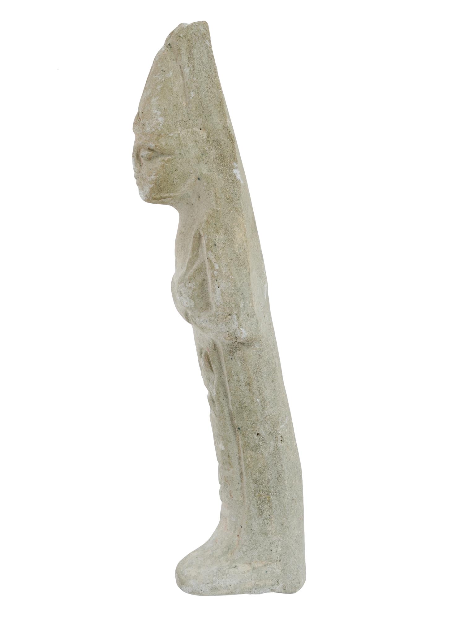 ANCIENT EGYPTIAN STONED FUNERARY USHABTI FIGURINE PIC-3
