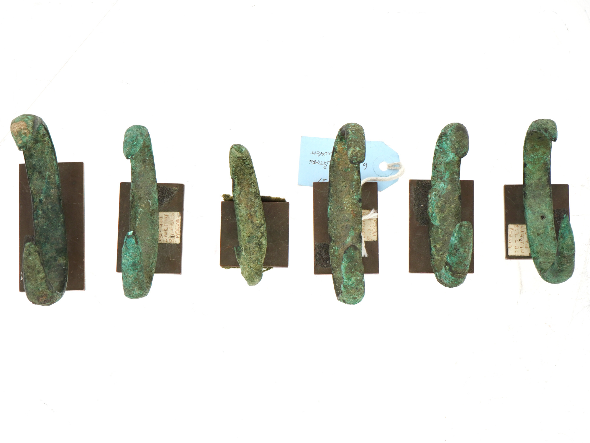 ANCIENT PERSIAN BRONZE BRACELET COLLECTION PIC-3