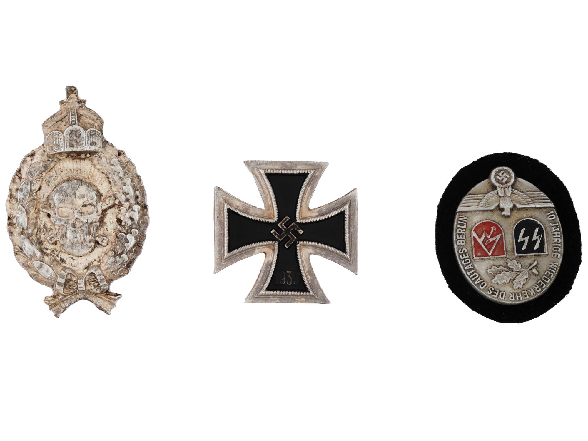 WWII NAZI GERMAN THIRD REICH MILITARY MEDALS PIC-1