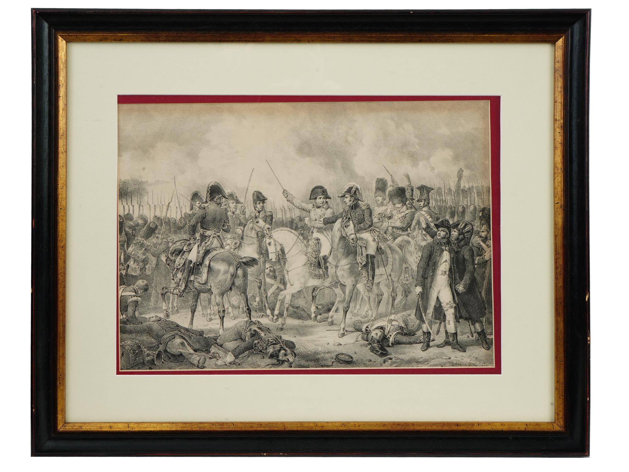 ANTIQUE ENGRAVINGS NAPOLEONS INVASION OF 1812 PIC-1
