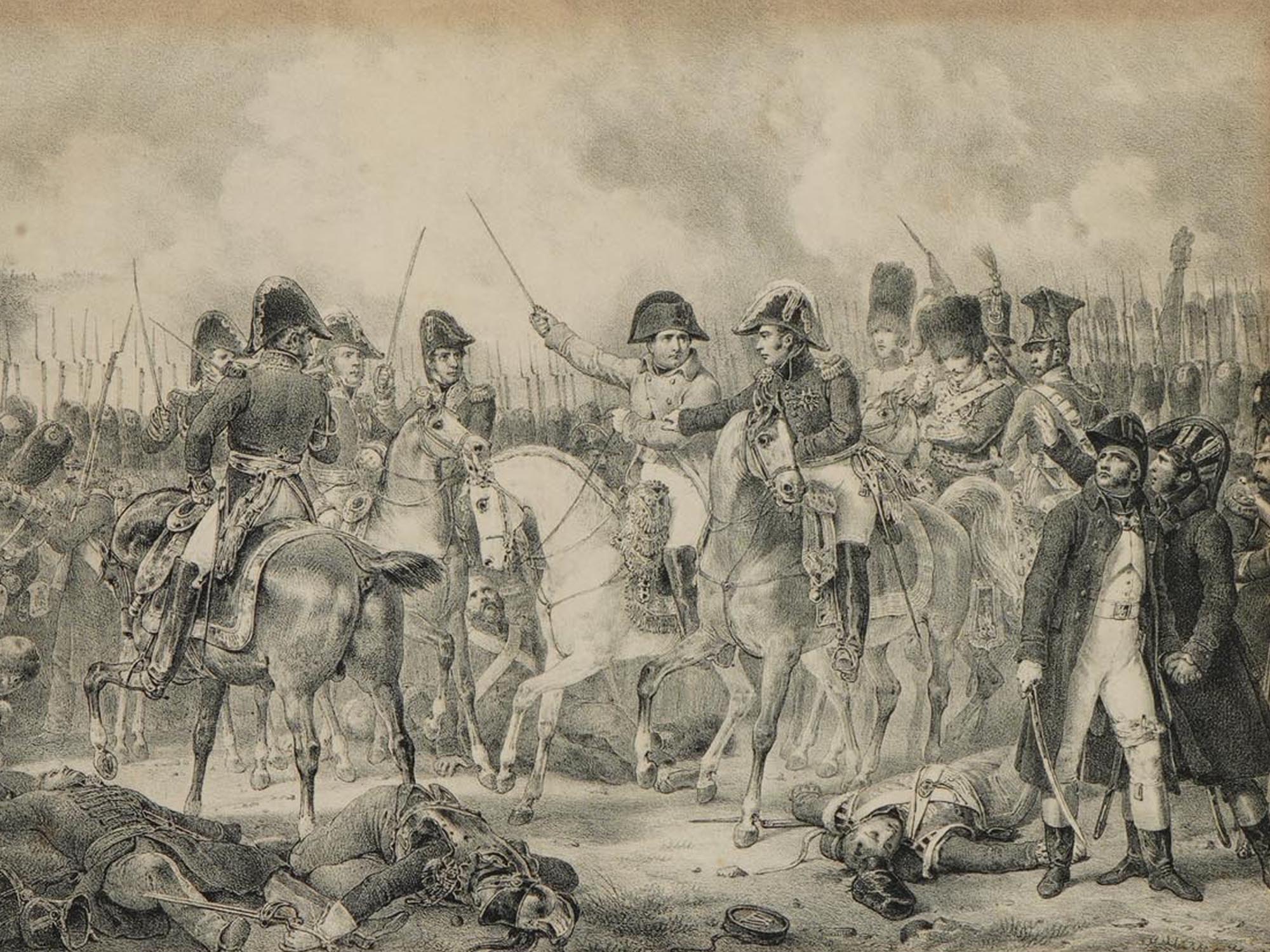 ANTIQUE ENGRAVINGS NAPOLEONS INVASION OF 1812 PIC-3