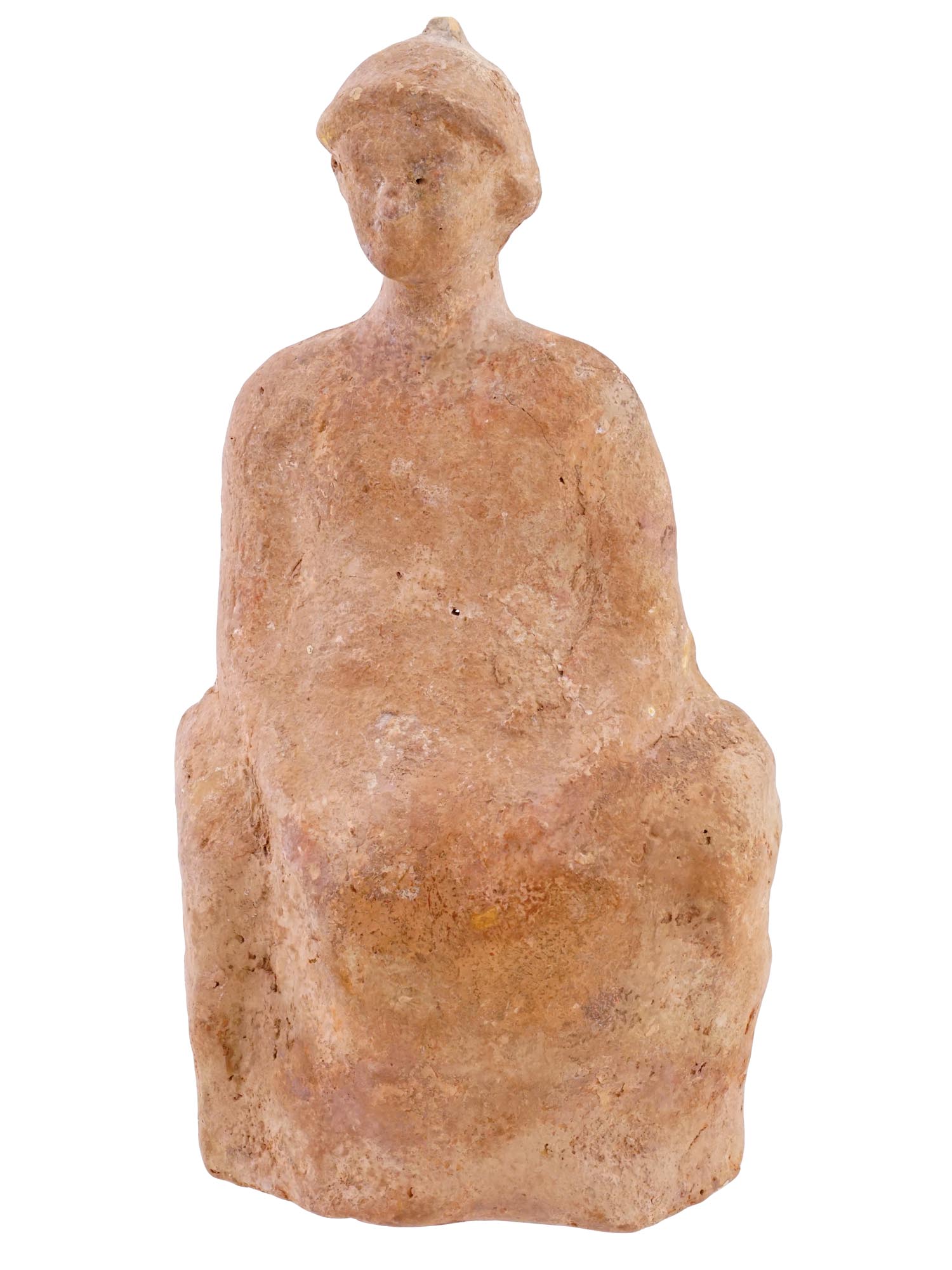 ANCIENT GREEK CERAMIC FIGURINE FROM TANGARA PIC-0