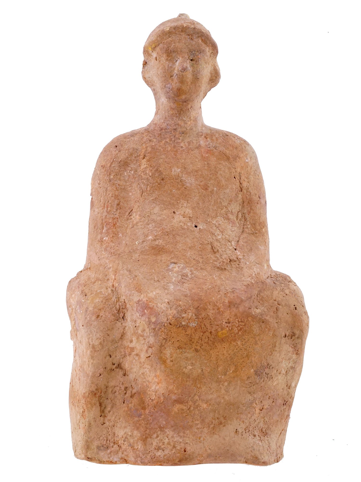 ANCIENT GREEK CERAMIC FIGURINE FROM TANGARA PIC-1