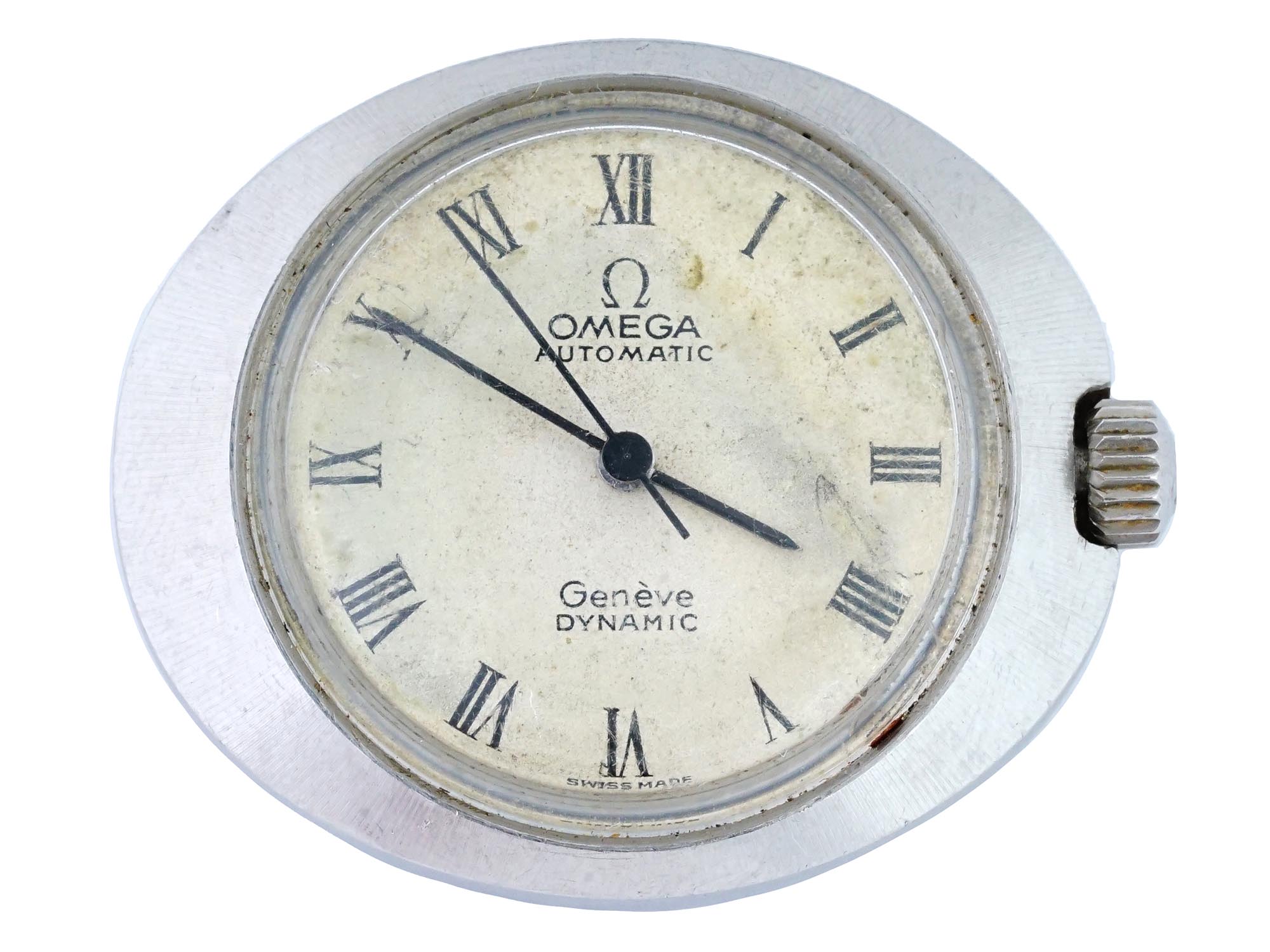 ANTIQUE OMEGA AUTOMATIC WRIST WATCH WITHOUT STRAP PIC-3