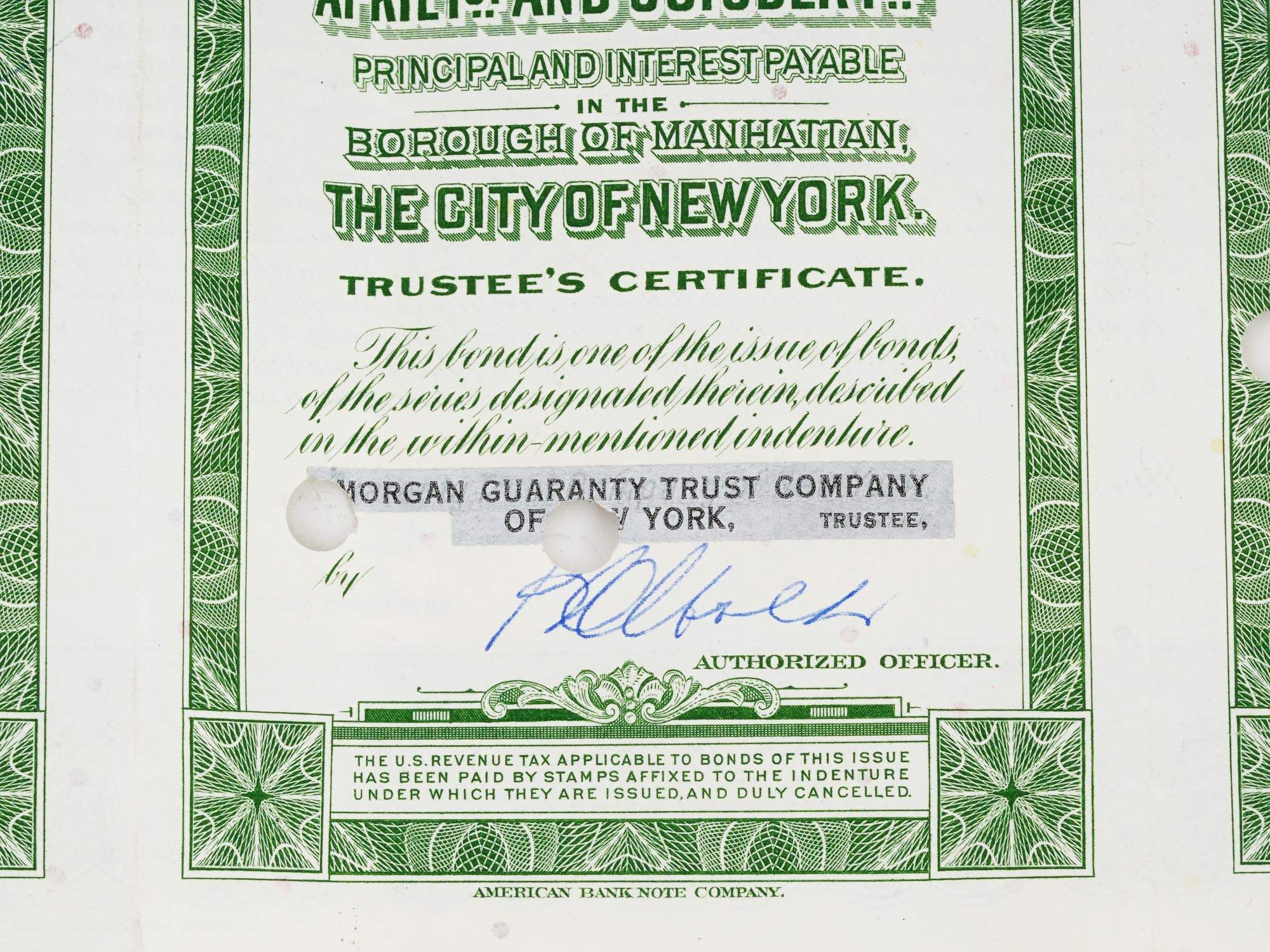 1966 MORTGAGE BOND OF NY CENTRAL RAILROAD COMPANY PIC-4