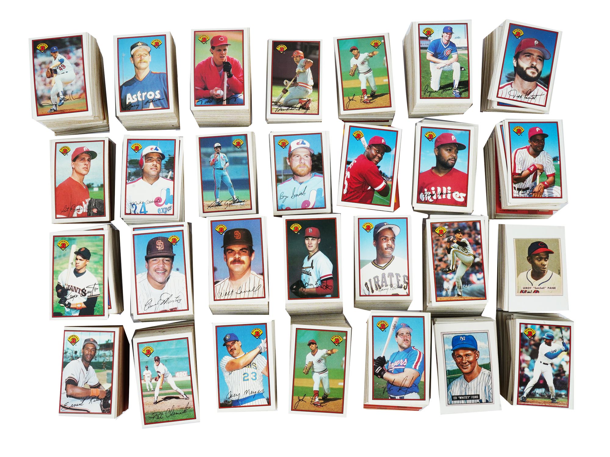 LARGE COLLECTION OF 1989 BOWMAN BASEBALL CARDS PIC-3