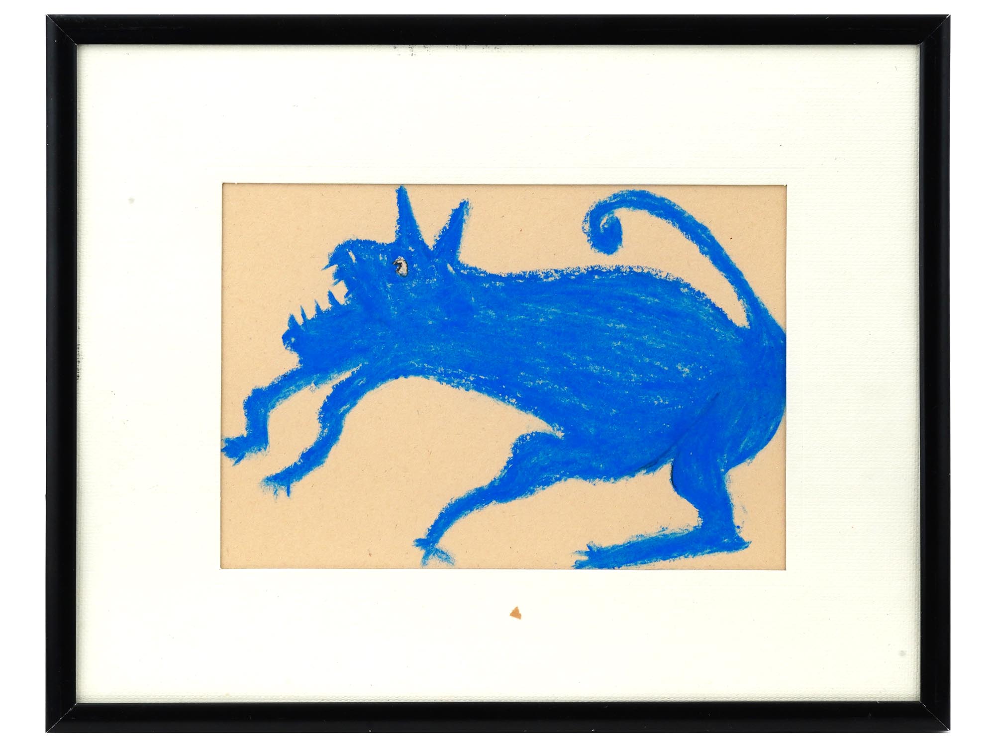 VINTAGE AMERICAN ANIMAL DRAWING BY WILLIAM TRAYLOR PIC-0