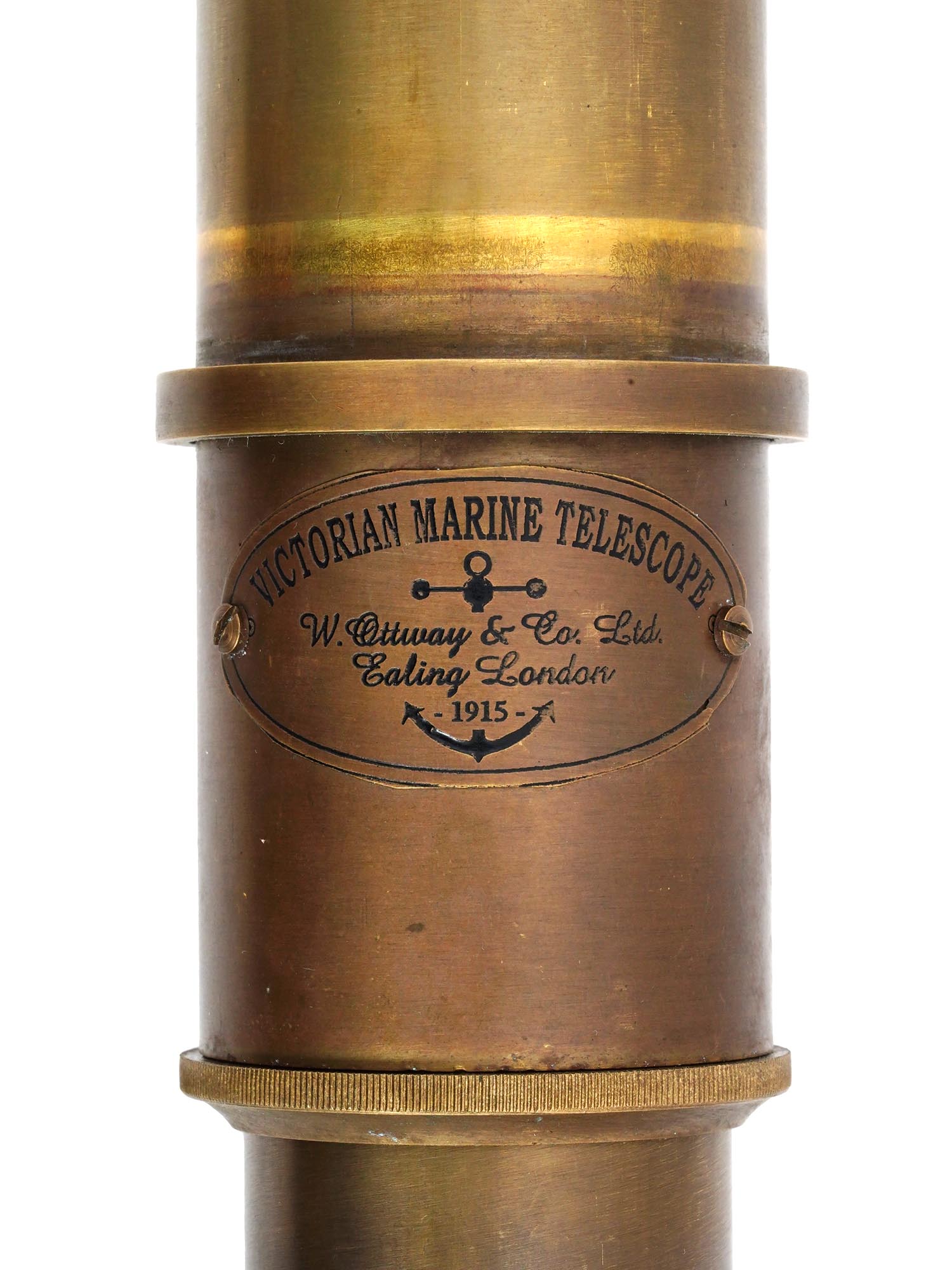 BRITISH DOLLOND LONDON VICTORIAN MARINE TELESCOPE PIC-7