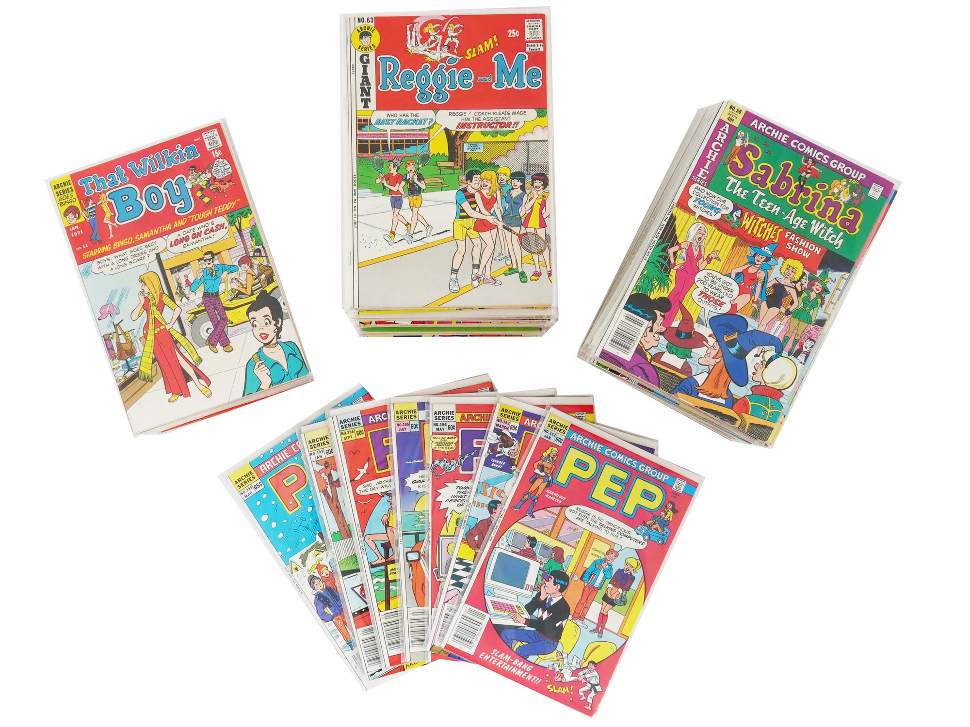 LARGE COLLECTION OF ARCHIE ILLUSTRATION COMICS BOOKS PIC-1